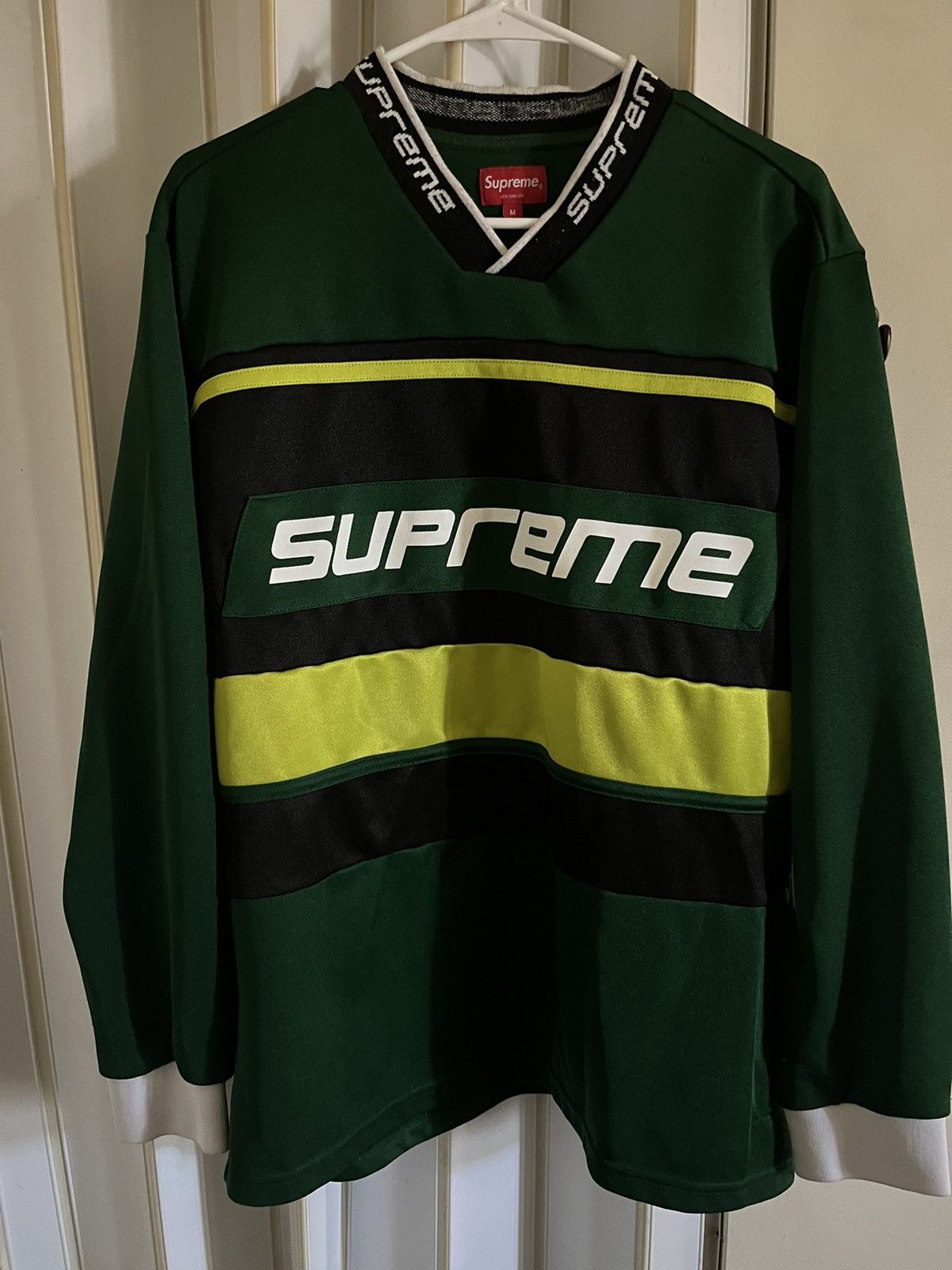 Supreme Supreme Warm Up Hockey Jersey | Grailed