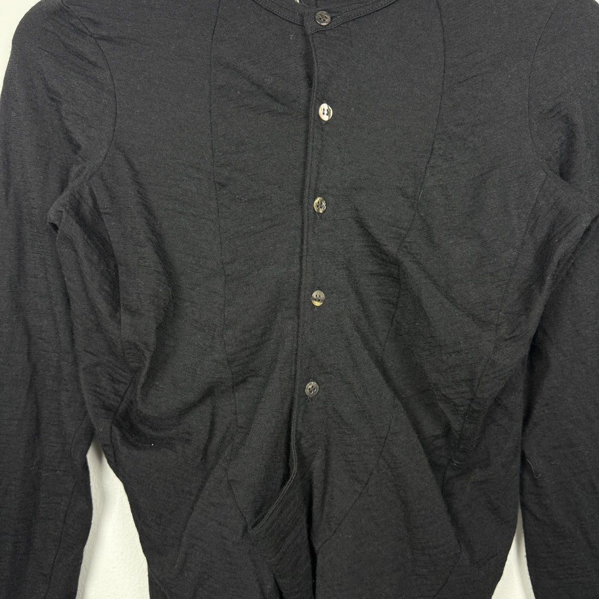 Comme des Garcons Junya Watanabe Comme Des Garcons Asymmetrical Wool Tops Size S / US 4 / IT 40 - 3 Thumbnail