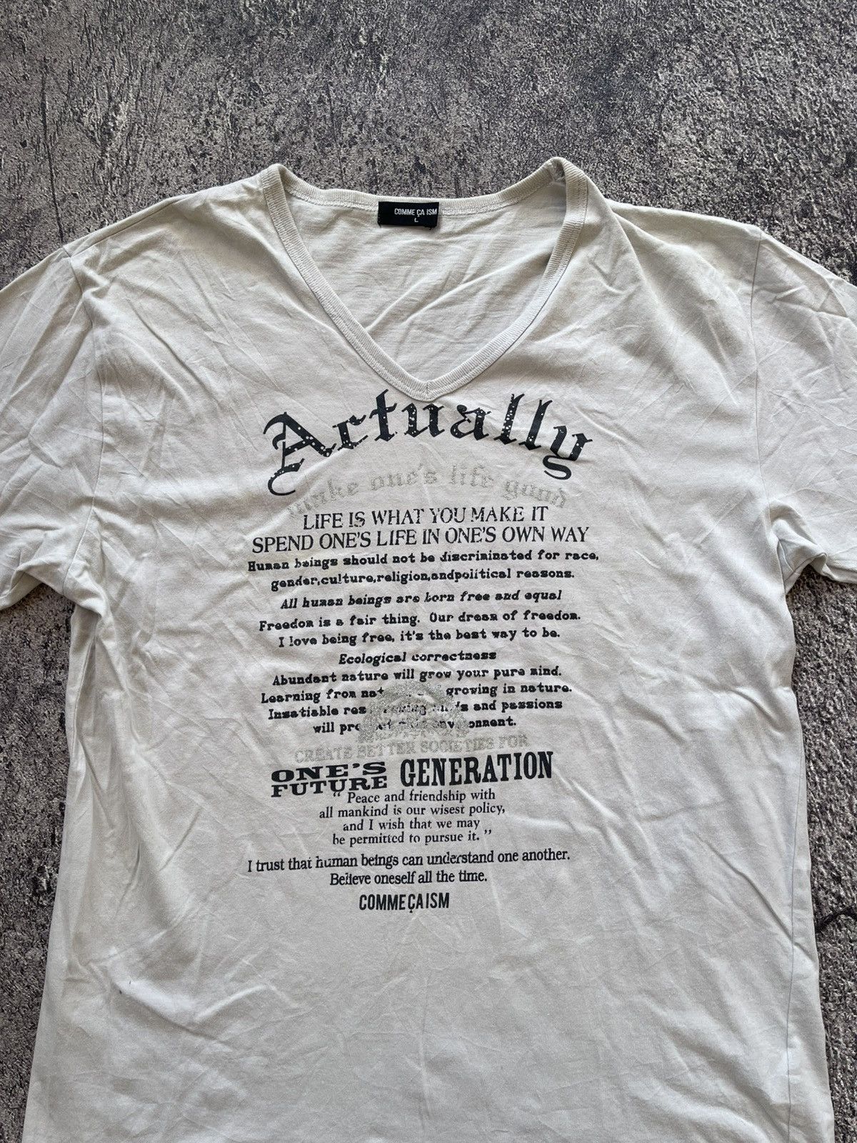 Comme Ca Ism Y2K Comme Ca ism ifsixwasnine tshirt Size US L / EU 52-54 / 3 - 2 Thumbnail