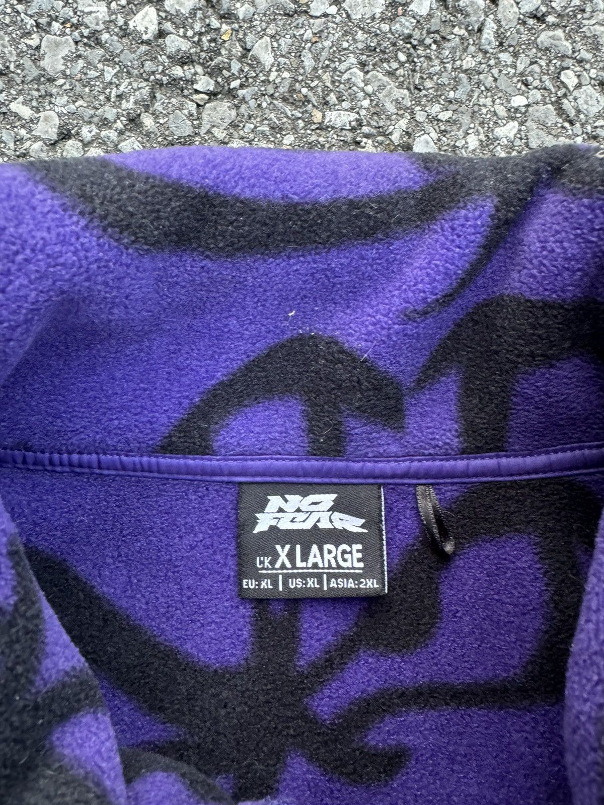 Japanese Brand × No Fear × Vintage No Fear zip polar jacket sherpa logo vintage rap skate y2k Size US XL / EU 56 / 4 - 6 Thumbnail