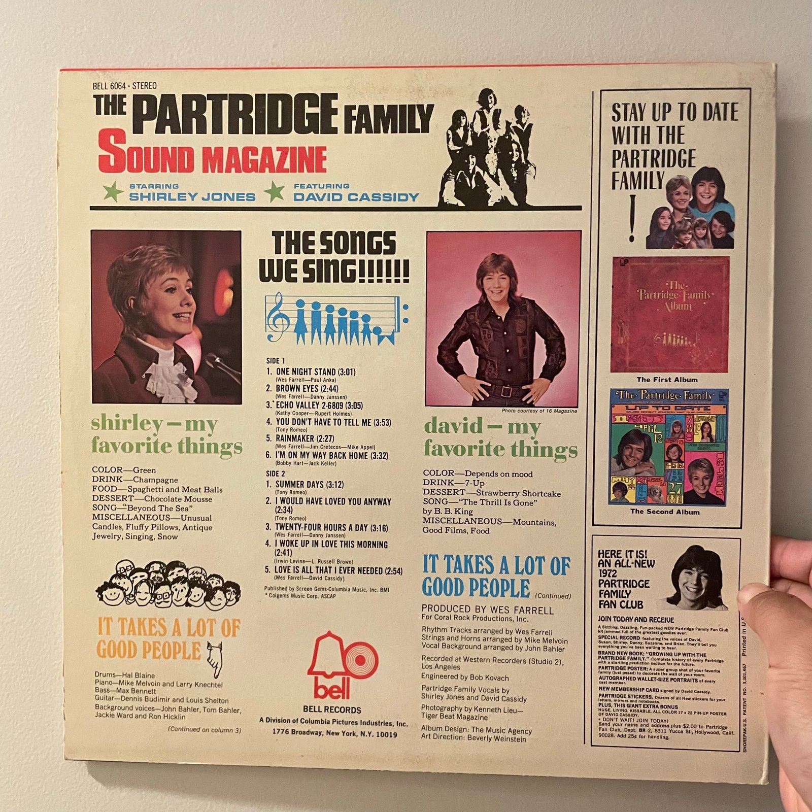 Other The Partridge Family Sound Magazine LP vintage vinyl record Size ONE SIZE - 2 Thumbnail