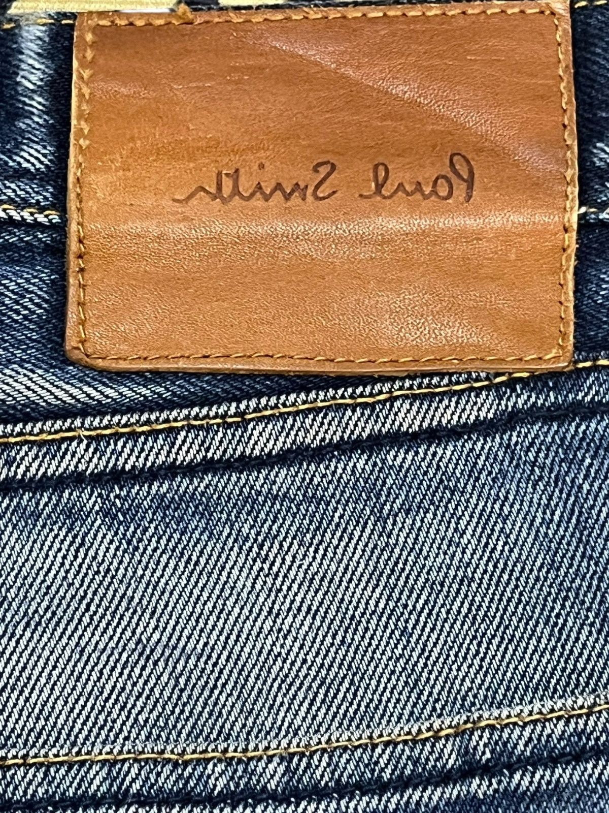 Paul Smith Vintage Paul Smith Whiskers Faded Grunge Denim Size US 34 / EU 50 - 8 Thumbnail