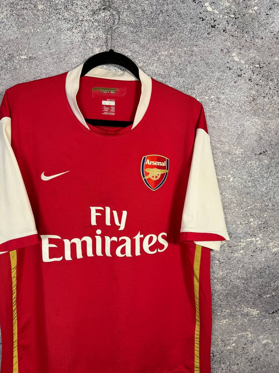 Nike × Vintage Vintage Arsenal 2006/07 Nike Soccer Jersey Blokcore Size US XL / EU 56 / 4 - 2 Thumbnail
