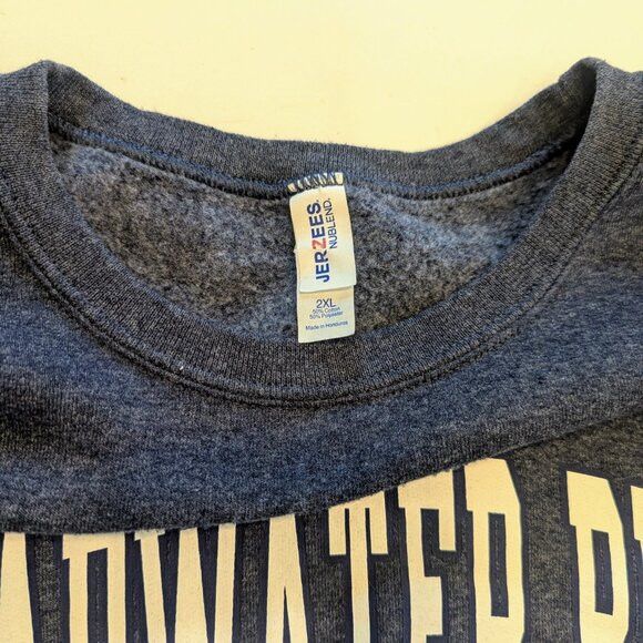 Jerzees Vintage Clearwater Beach Navy Sweatshirt Jerzees NuBlend Size US L / EU 52-54 / 3 - 4 Thumbnail