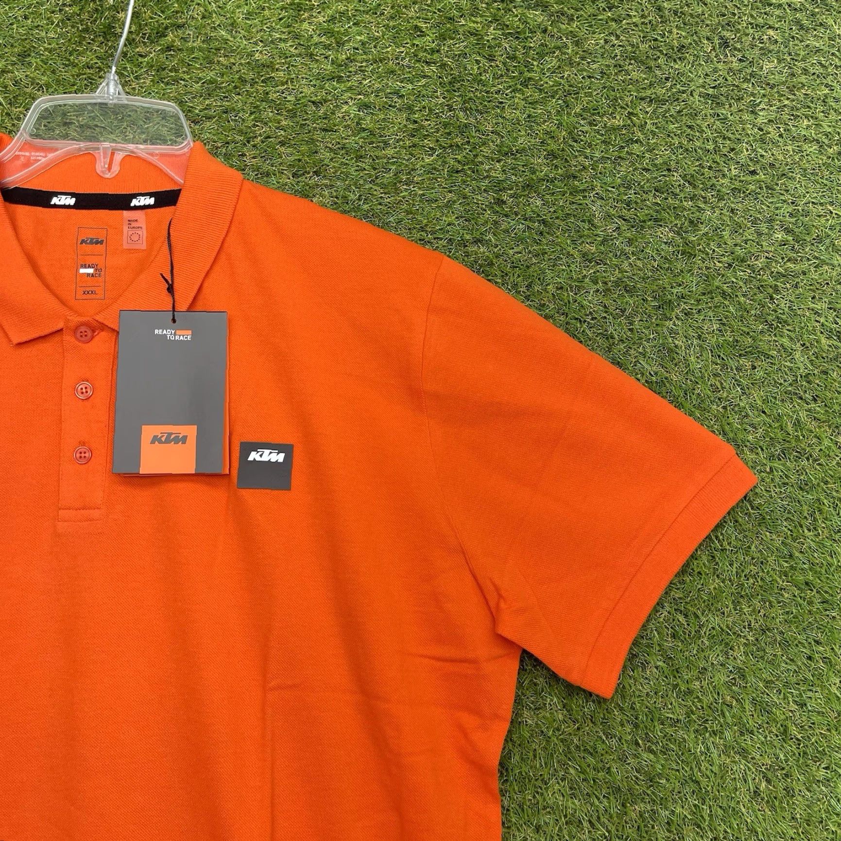 Vintage KTM Racing Shirt Mens 3XL Orange Polo Racing Team Performance Stretch Casual Shirt Size US XXL / EU 58 / 5 - 2 Thumbnail