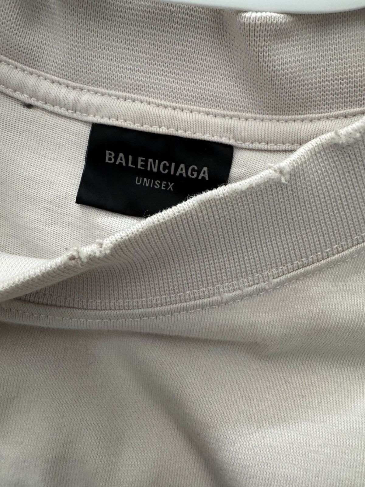 Balenciaga Balenciaga logo tee Size US L / EU 52-54 / 3 - 3 Thumbnail
