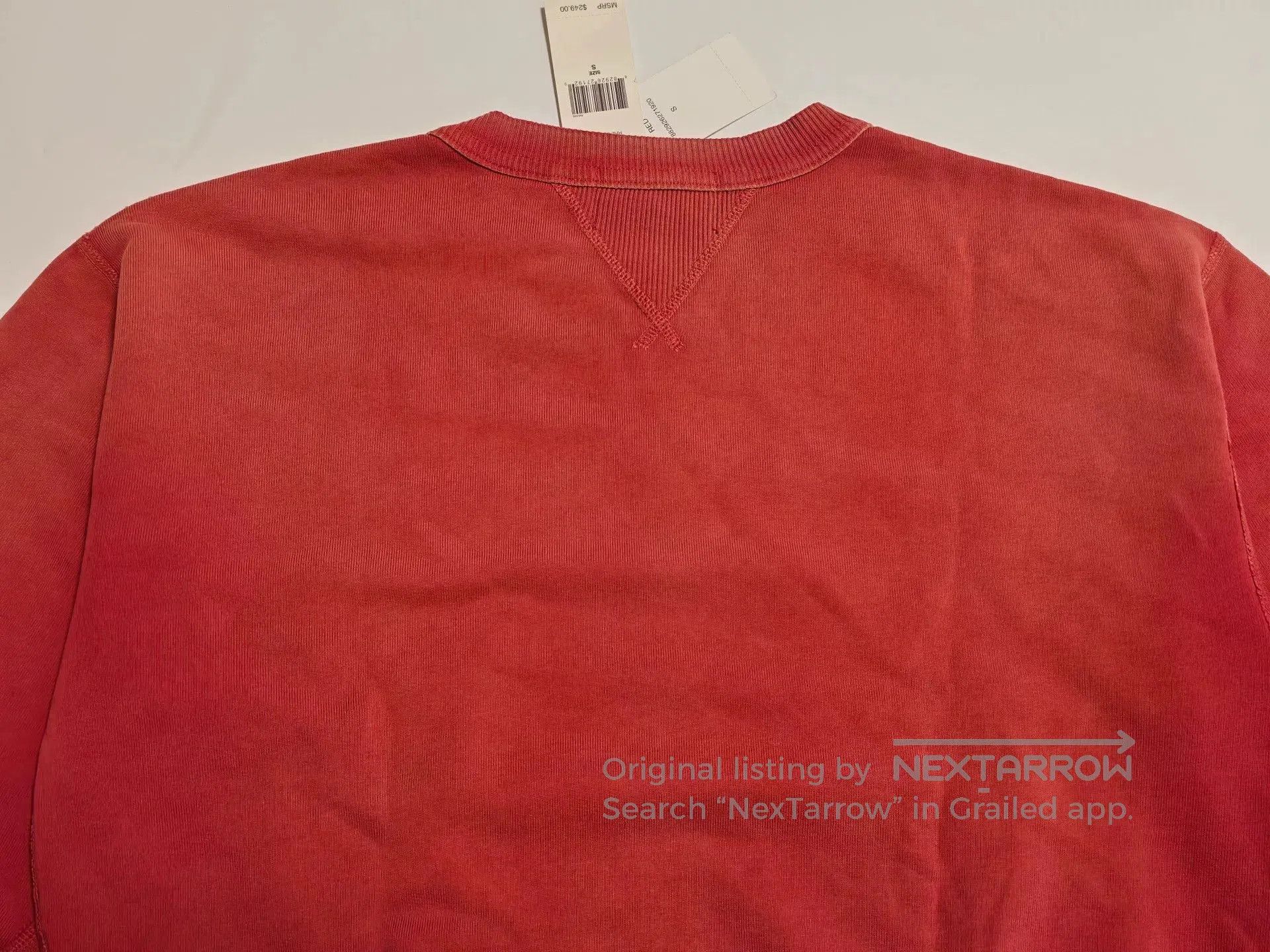 RRL Ralph Lauren ralph lauren rrl vintage red sweatshirt. Size US S / EU 44-46 / 1 - 8 Thumbnail