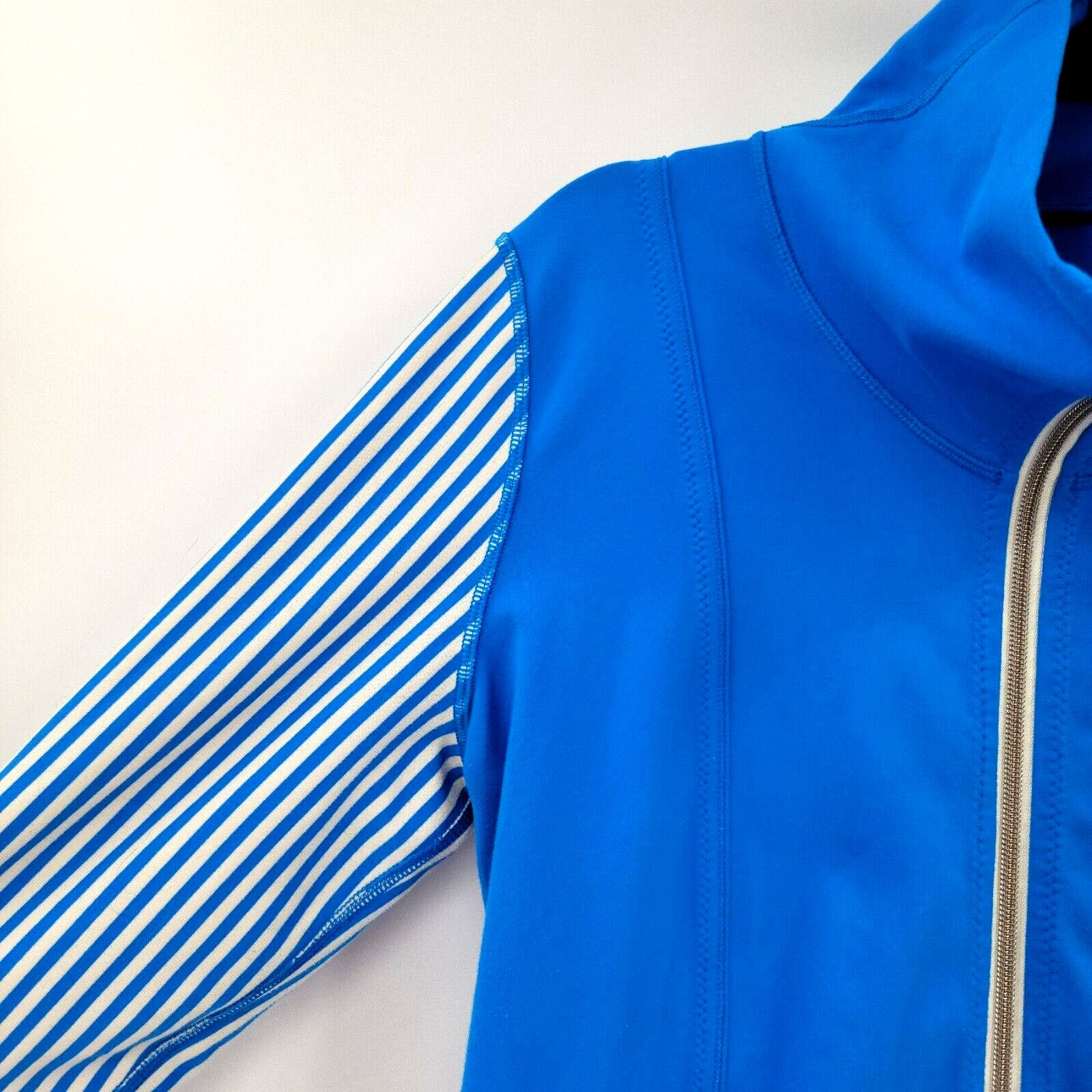 Lululemon Lululemon Women's 12/XL Daily Yoga Zip Up Striped Jacket Size XL / US 12-14 / IT 48-50 - 3 Thumbnail