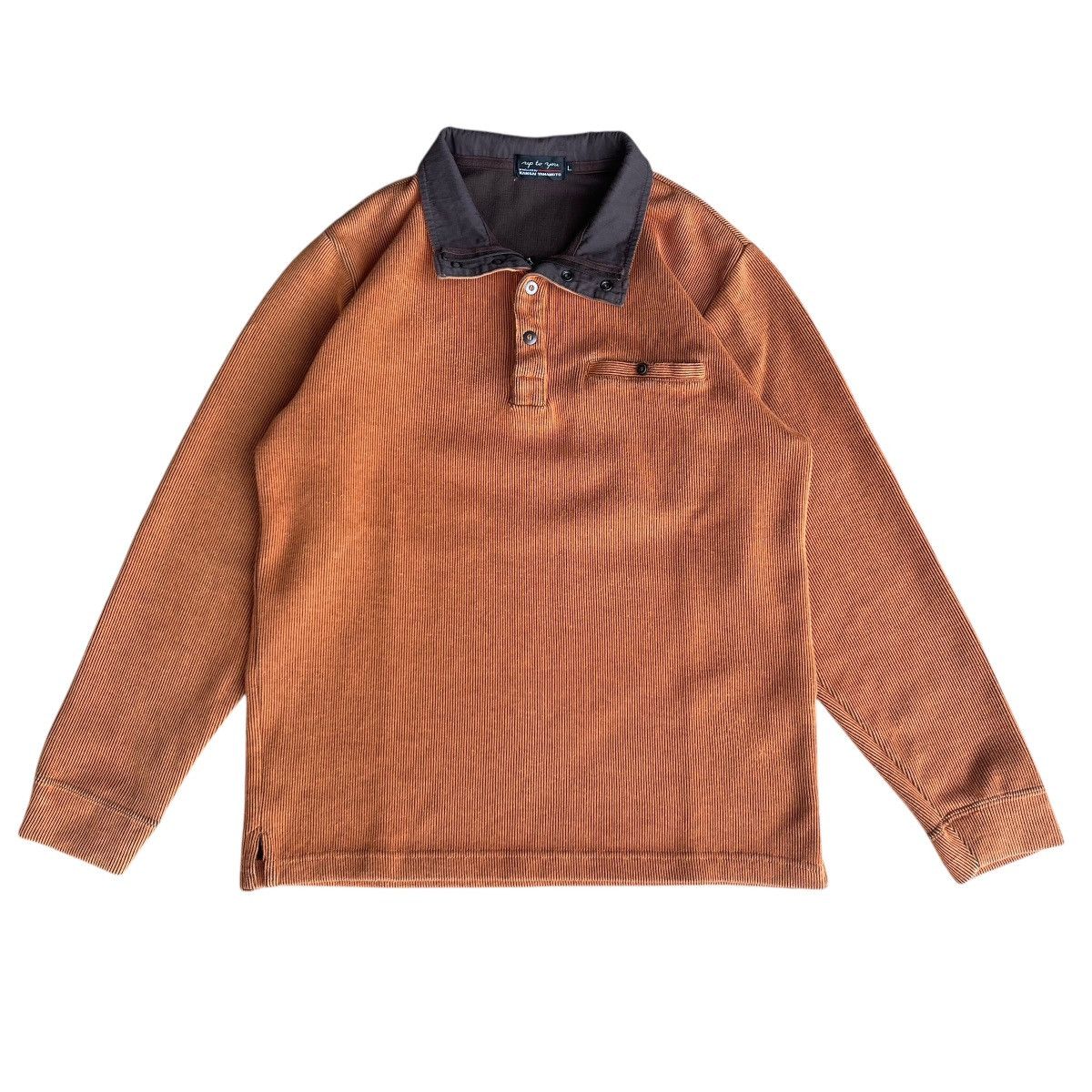 Kansai Yamamoto Kansai Yamamoto Sweatshirt Halfzipper Button Size US M / EU 48-50 / 2 - 1 Thumbnail