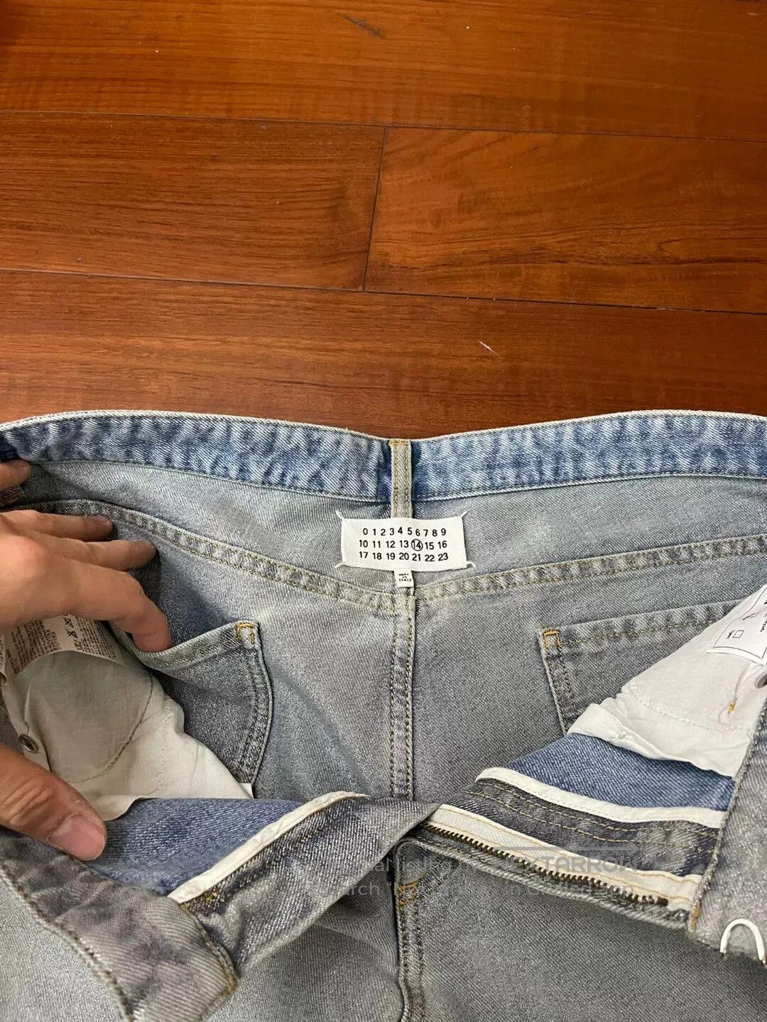 Maison Margiela maison martin margiela deconstructed denim pants. Size US 34 / EU 50 - 4 Thumbnail
