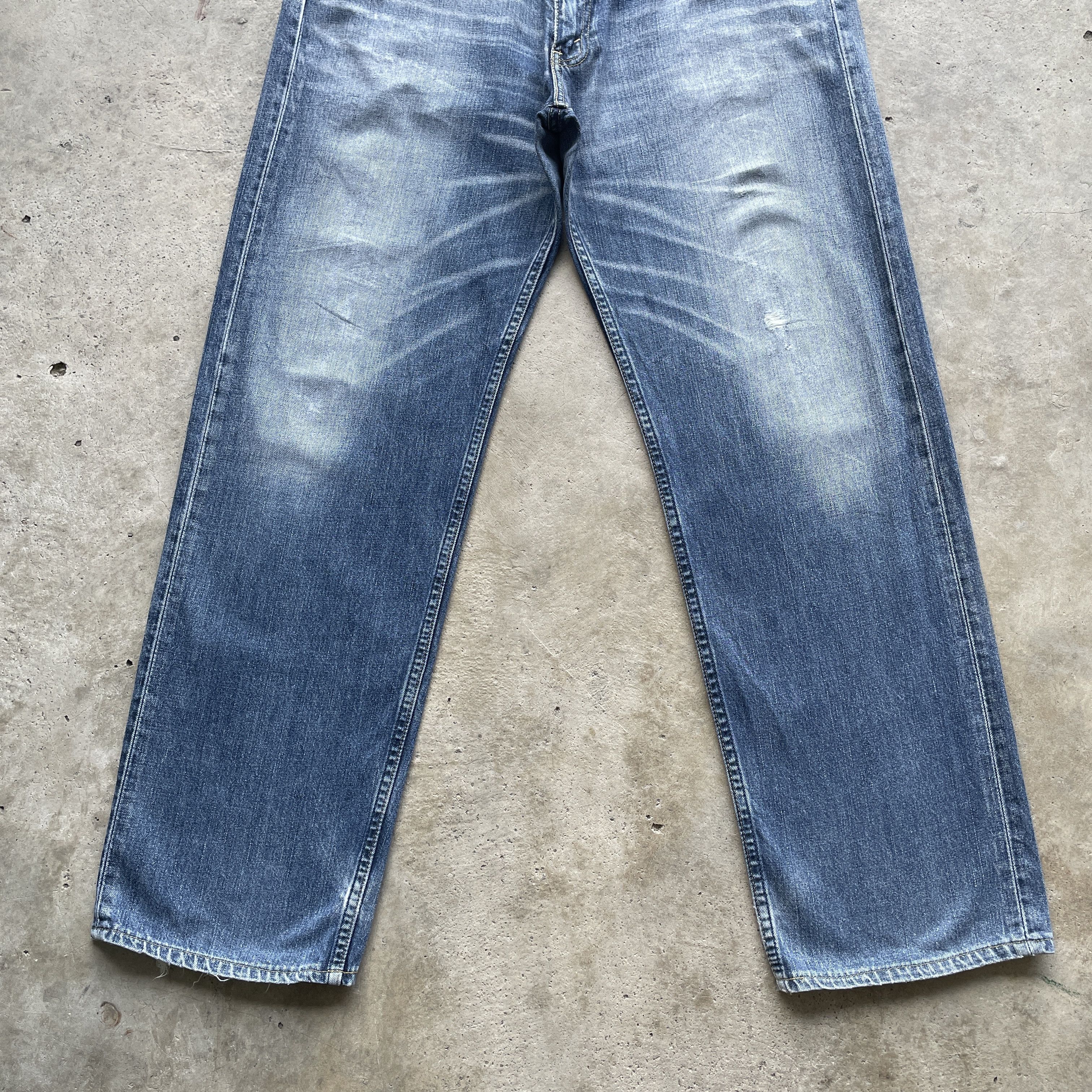 Jean × Levi's VINTAGE LEVI’S 503 FADED DENIM PANTS JEANS W35x31.5 Size US 35 - 4 Thumbnail