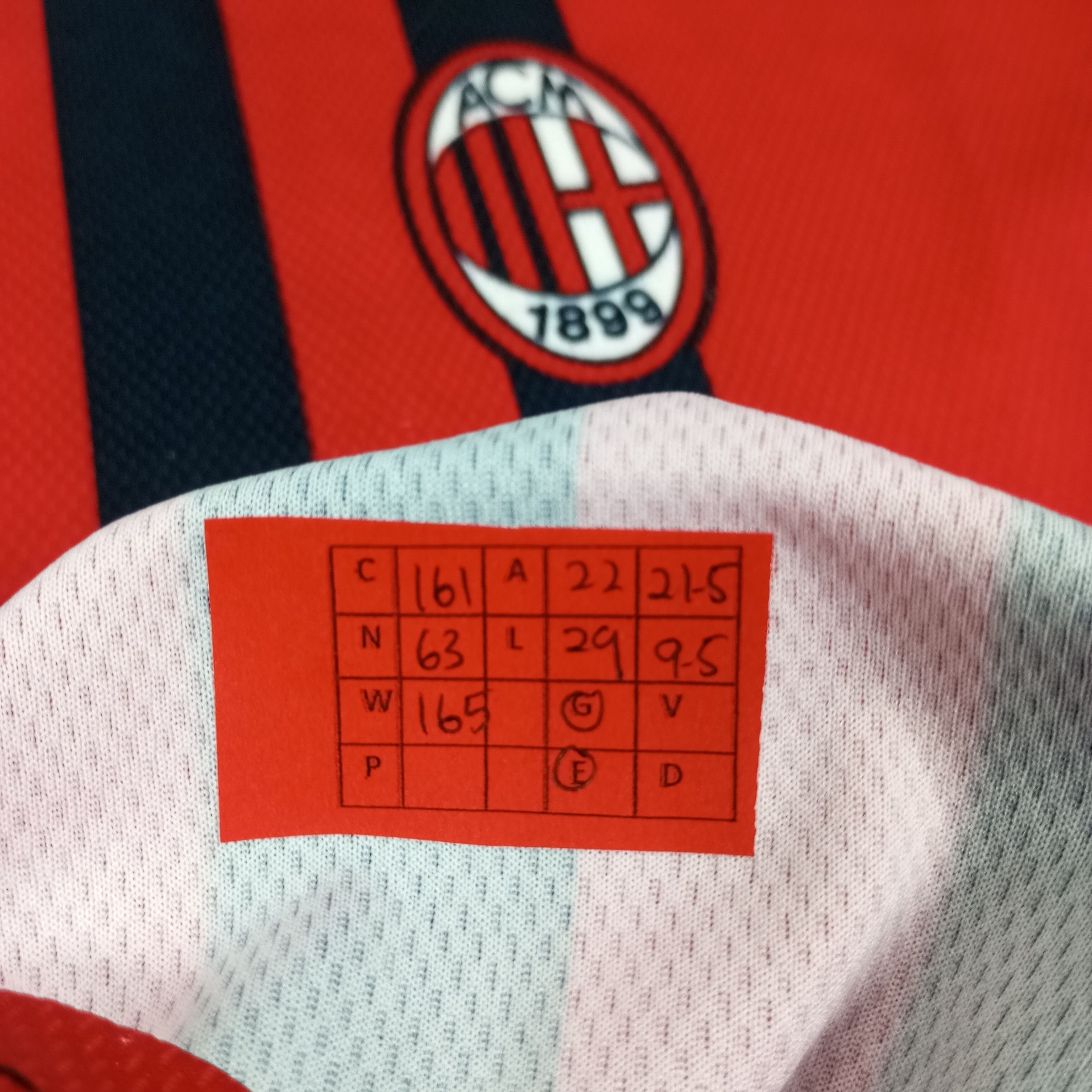 Other AC Milan Jersey Football Club Size US L / EU 52-54 / 3 - 10 Thumbnail
