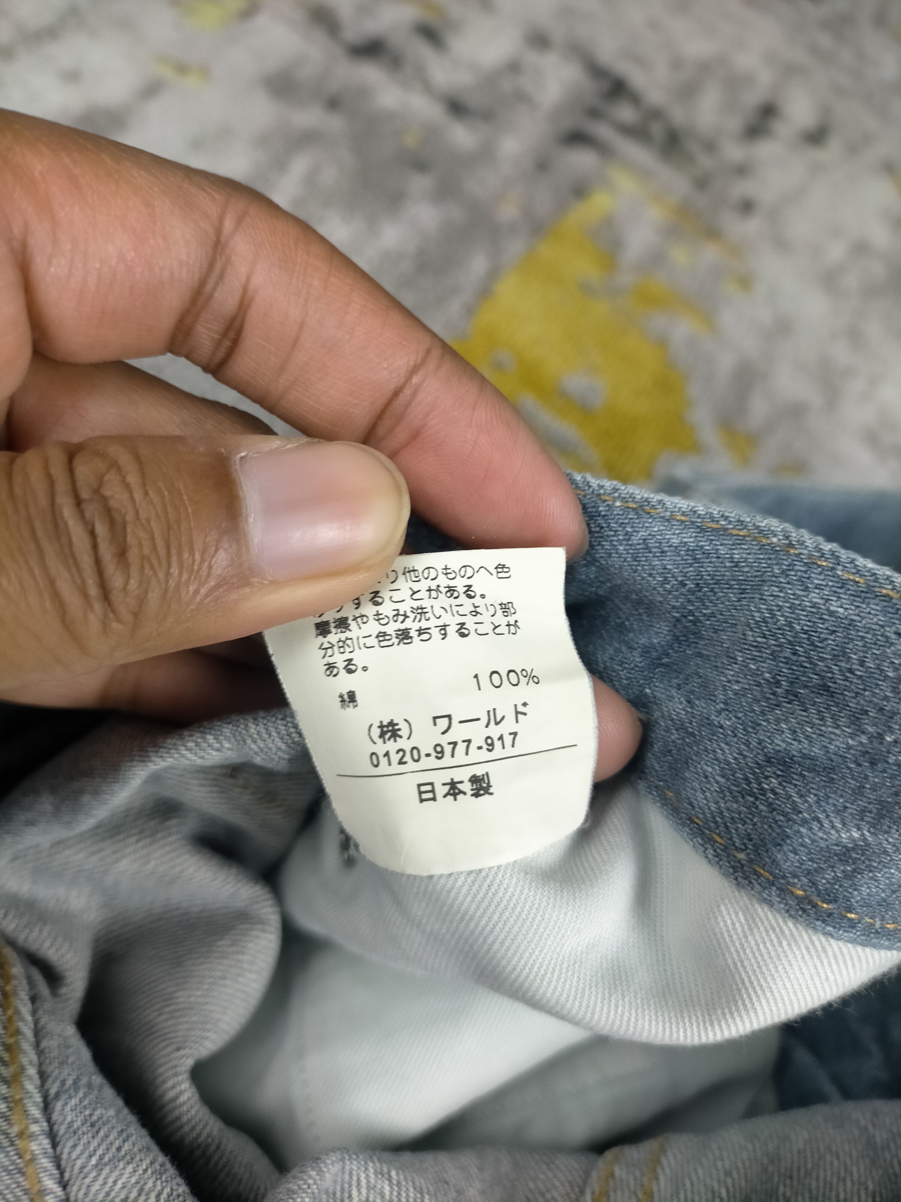 Takeo Kikuchi 🔥 Designer Takeo kikuchi Distressed Selvedge Jeans Size US 35 - 14 Thumbnail