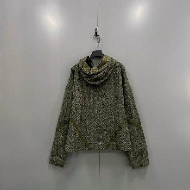 Greg Lauren greg laurenDark green hoodie 2505-Nextarrow Size US M / EU 48-50 / 2 - 2 Thumbnail