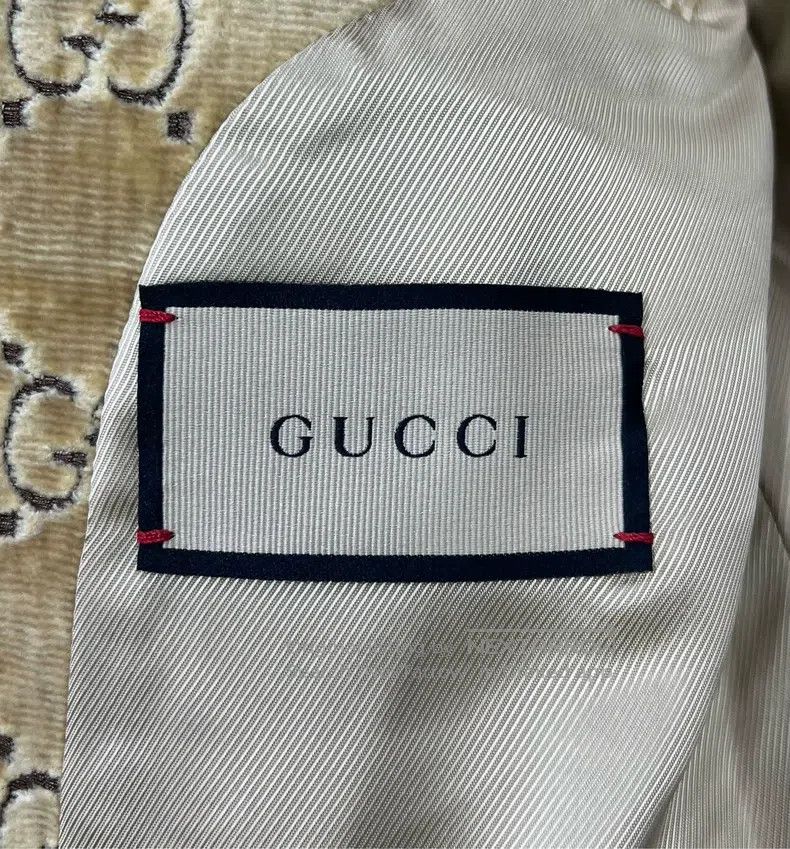 Gucci Gucci Brown GG old flower full print logo suit jacket Size US S / EU 44-46 / 1 - 5 Thumbnail