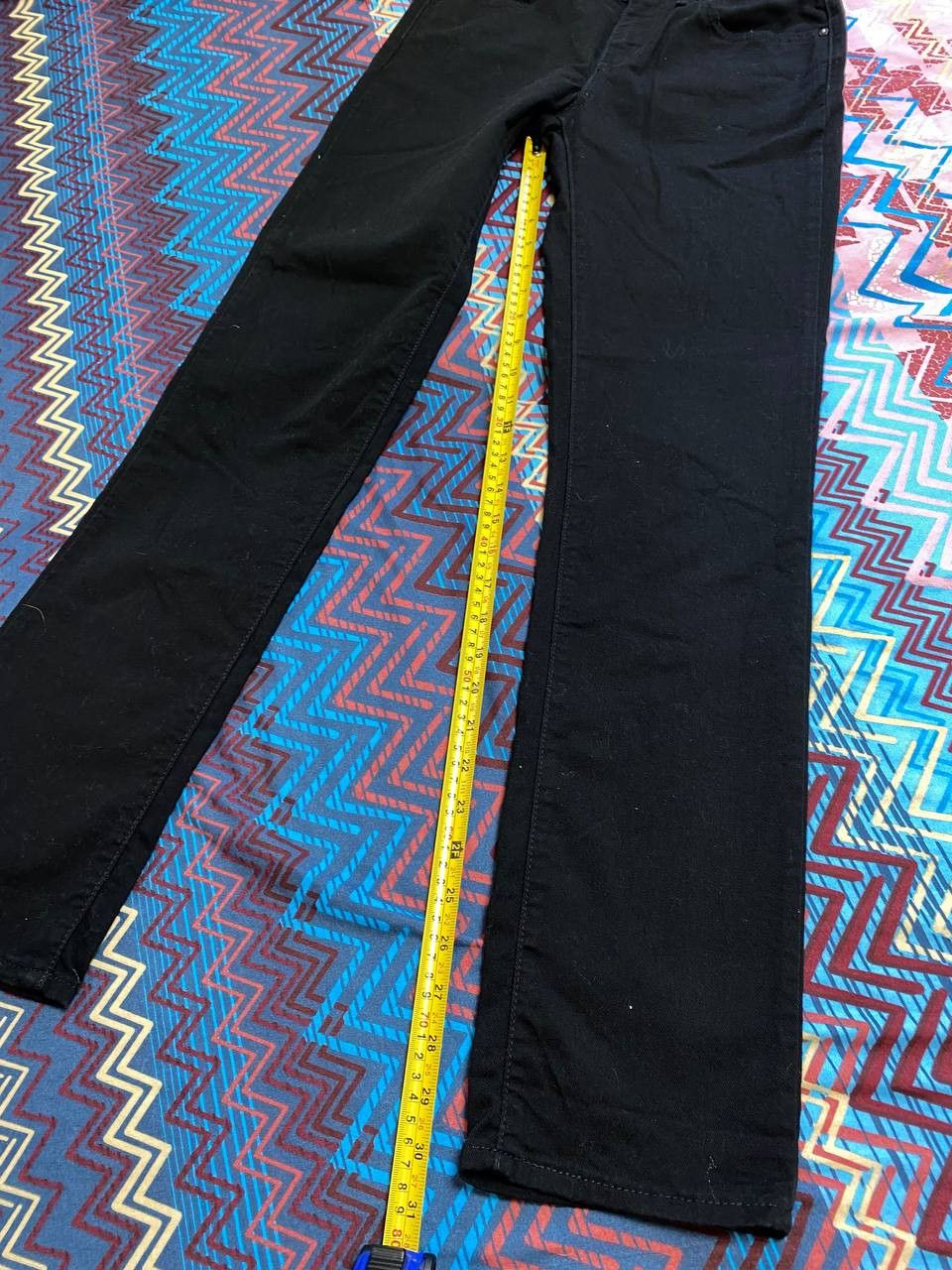 Levi's Black jeans vintage Y2K Levi's Classic Rise Slim streetwear Size 27" / US 4 / IT 40 - 11 Thumbnail