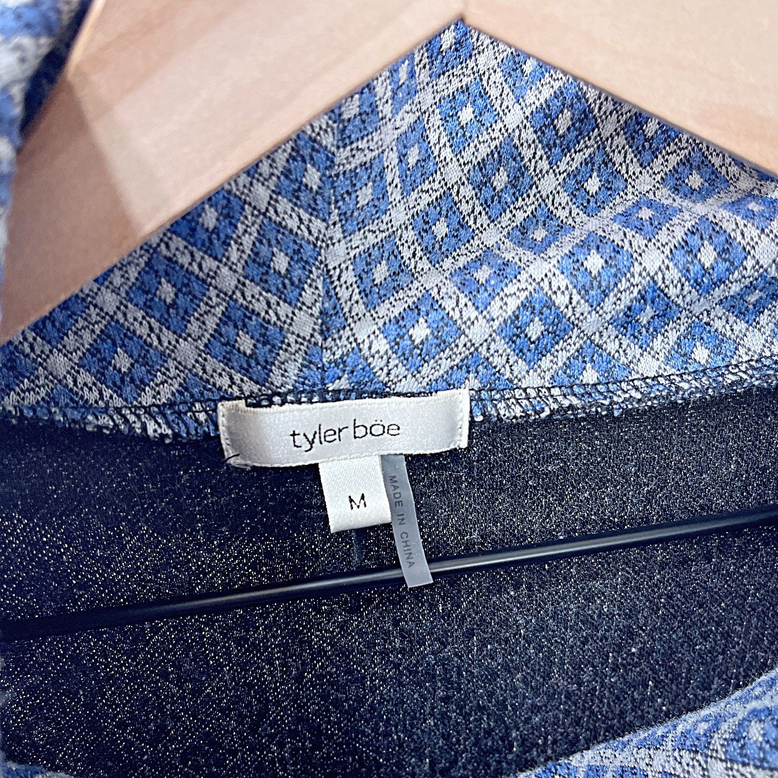 Other Tyler Boe Cowl Neck Shift Sweater Dress Blue Womens Medium Size M / US 6-8 / IT 42-44 - 5 Thumbnail