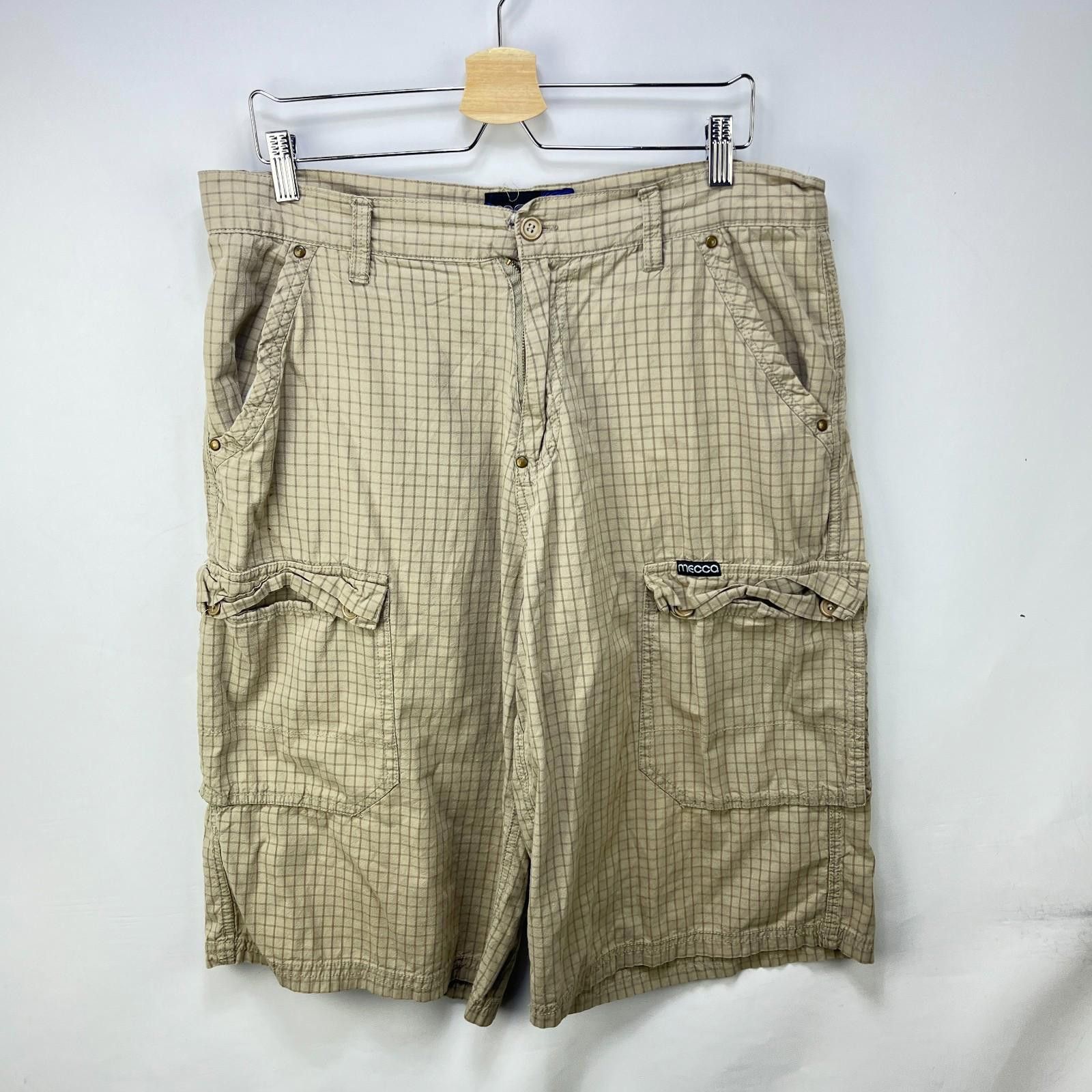 Other Vintage Mecca Baggy Cargo Hip Hop Shorts Y2K Size 36 Size US 36 / EU 52 - 1 Thumbnail