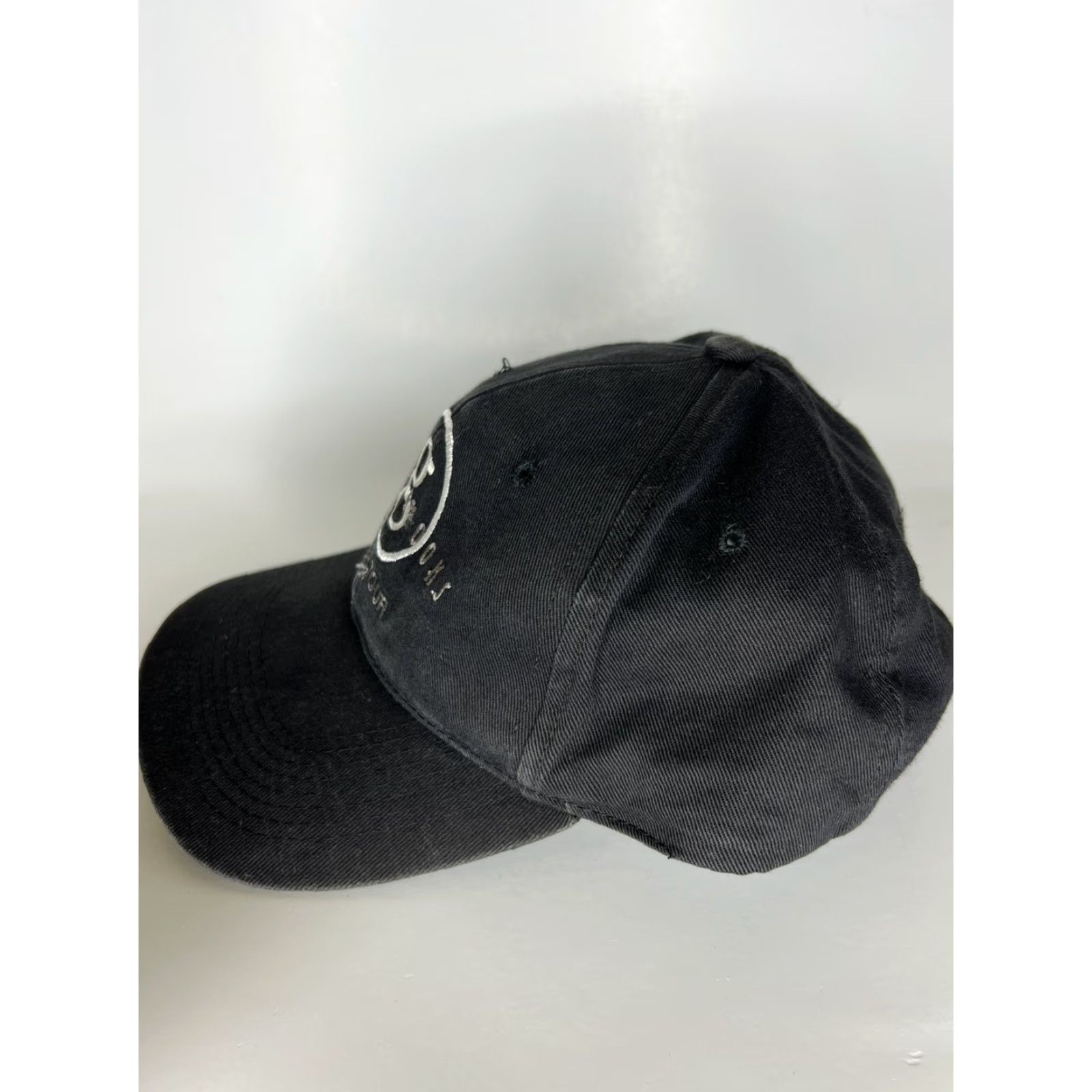 Brooks VINTAGE Garth Brooks World Tour Snapback Hat Cap Black Men One Size Black Adjustable 80s 90s Music Size ONE SIZE - 3 Thumbnail