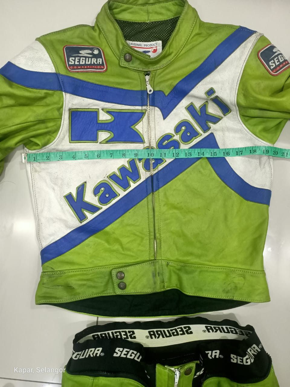 Vintage Vintage segura Kawasaki green racing suit Size US M / EU 48-50 / 2 - 10 Thumbnail