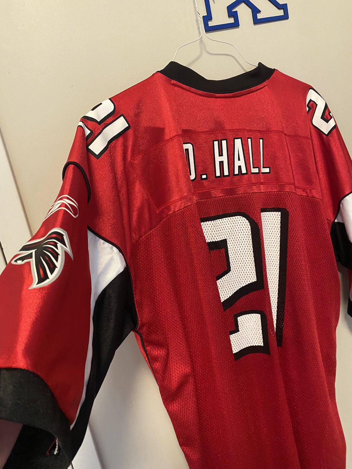 NFL Vintage NFL Deangelo Hall Authentic Atlanta Falcons Jersey Size US XXL / EU 58 / 5 - 13 Thumbnail