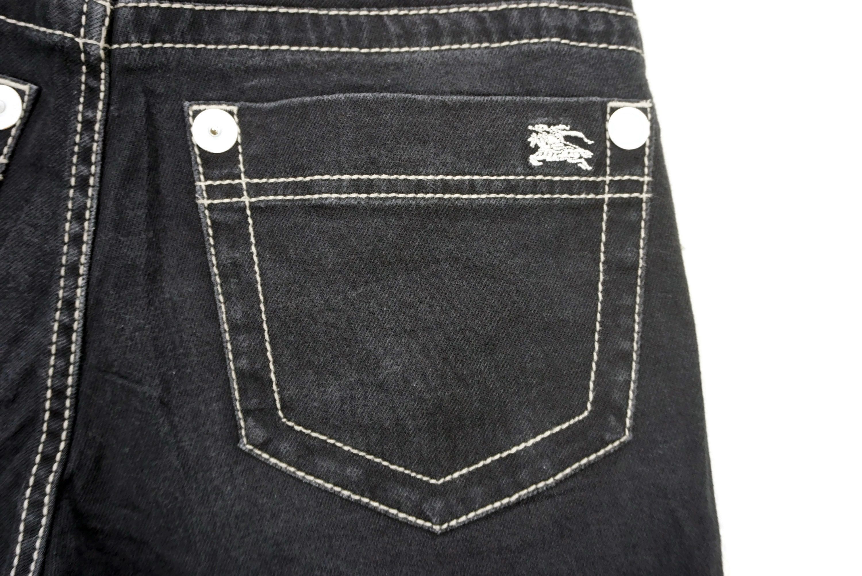 Burberry Blue Label Jeans Size 25 fit W30xL22.5 Cropped Denim Size 25" / US 0 / IT 36 - 8 Thumbnail