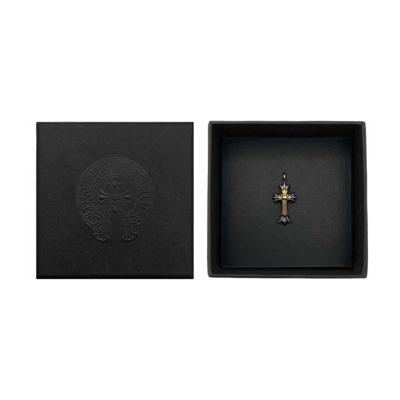 Chrome Hearts Chrome Hearts 18K&22K Double Cross Charm Pendant Size ONE SIZE - 4 Thumbnail