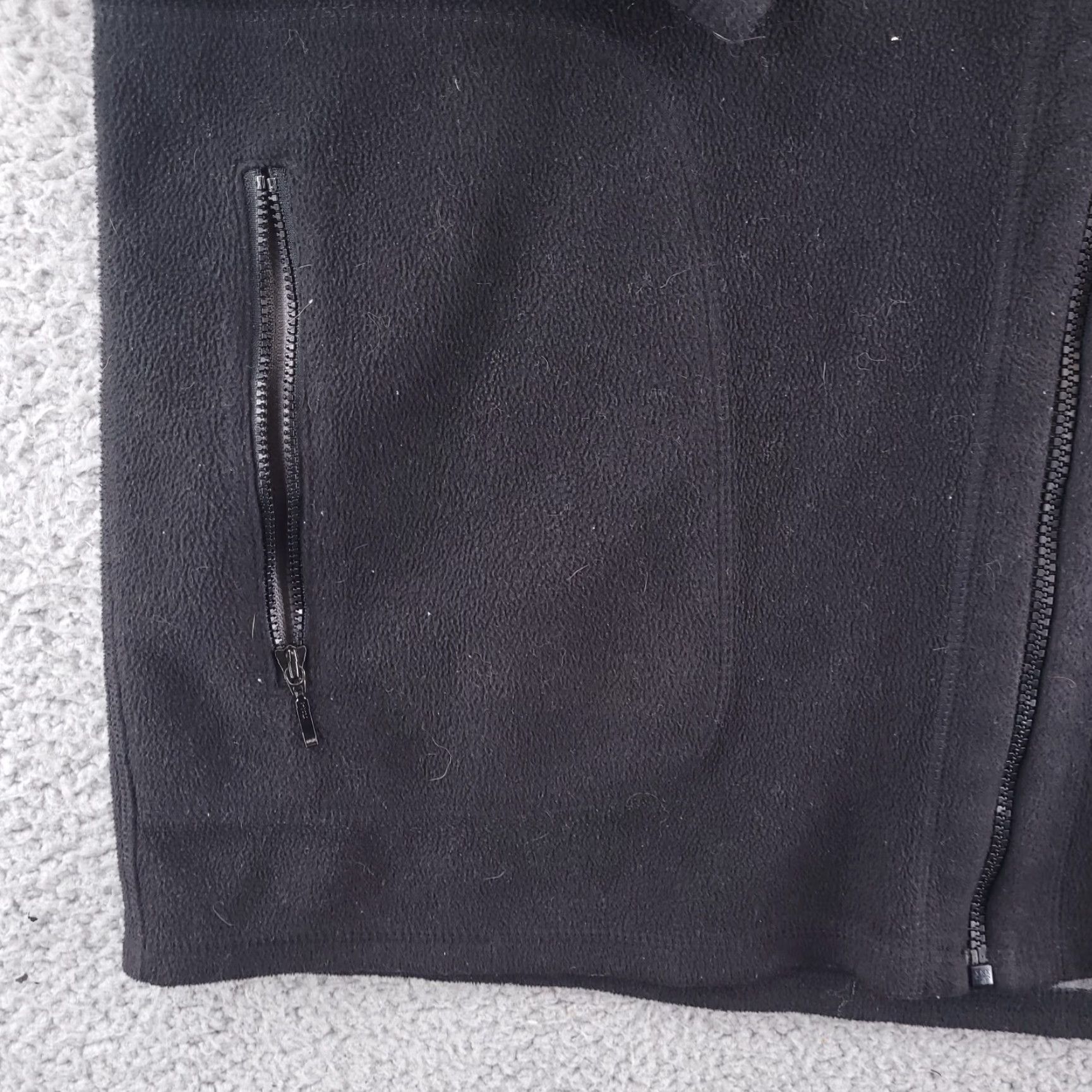 Eddie Bauer Eddie Bauer Fleece Hoodie Womens Large Black Polyester Full Zip Warm Layer Hoodie Womens Large Black Polyester Fleece Eddie Bauer Full Zip Size L / US 10 / IT 46 - 3 Thumbnail