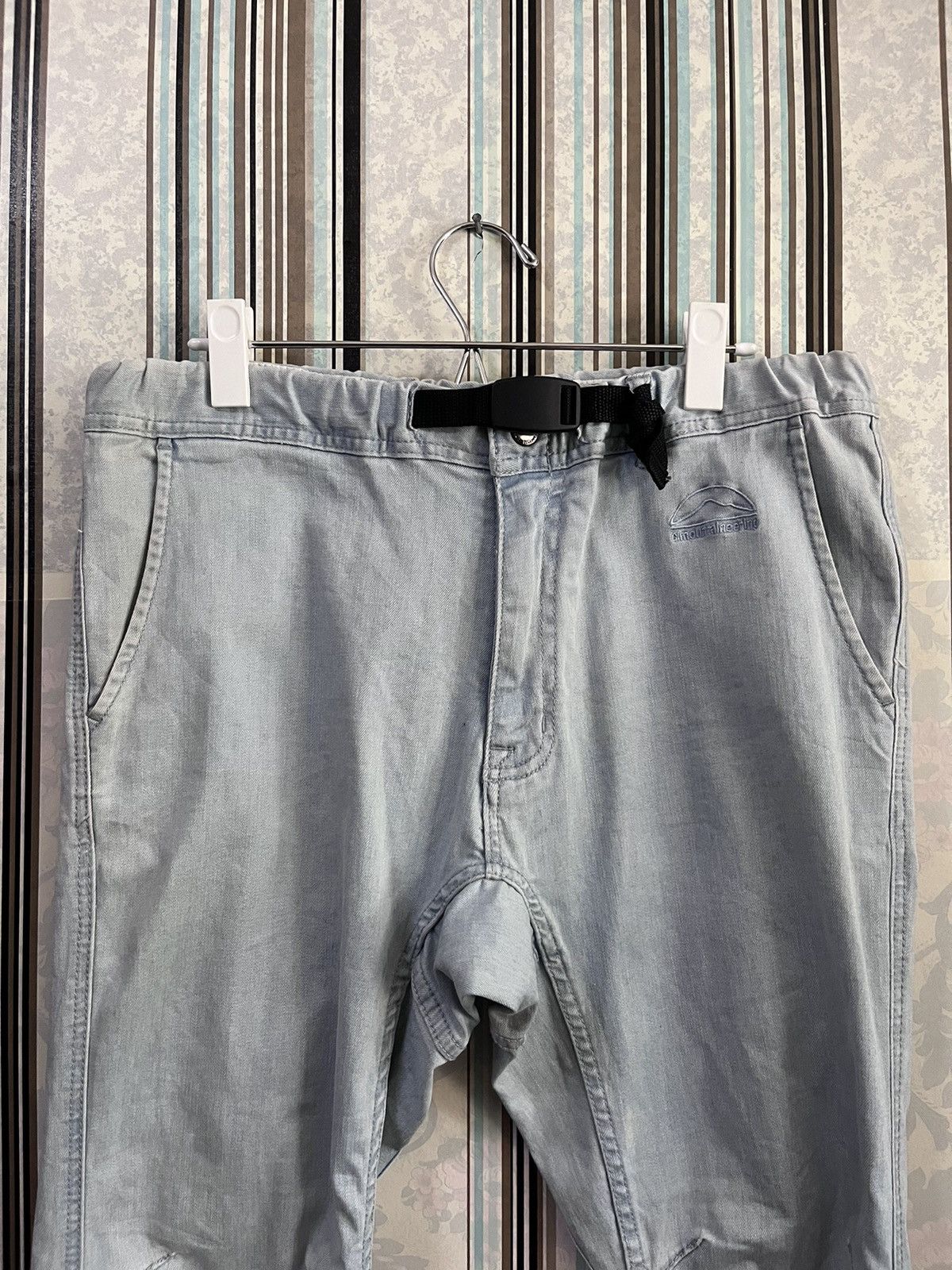 Japanese Brand biker c.mountaineering denim relaxed #F3 Size US 32 / EU 48 - 4 Thumbnail