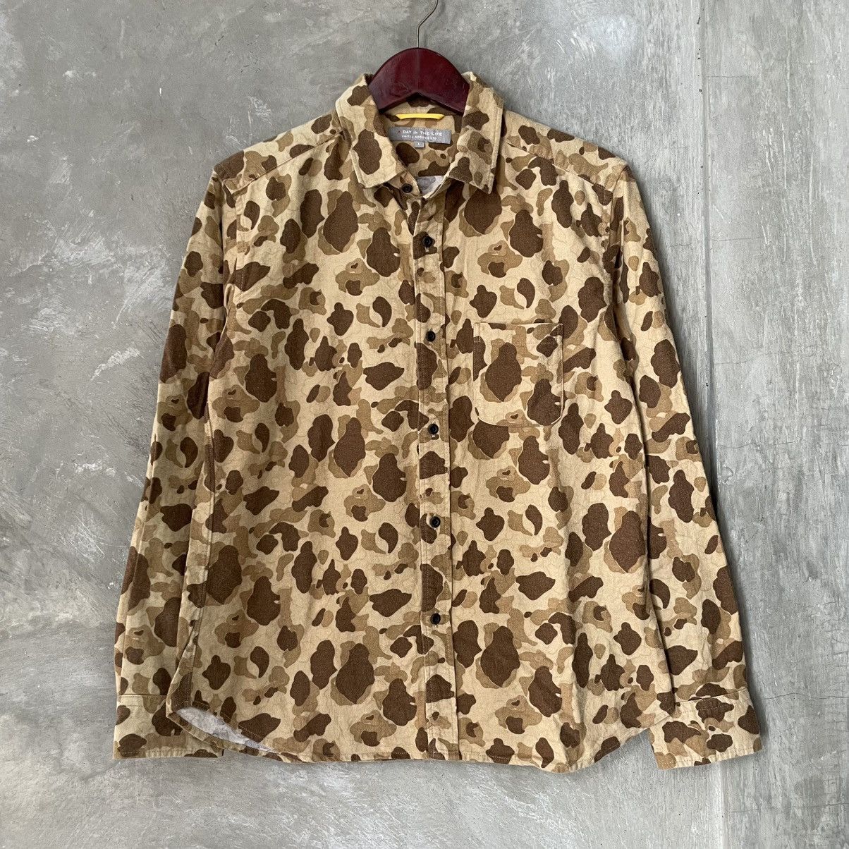 Japanese Brand × United Arrows United Arrows Ltd Tokyo Japanese Brand Duck Camouflage Shirt Size US L / EU 52-54 / 3 - 4 Thumbnail