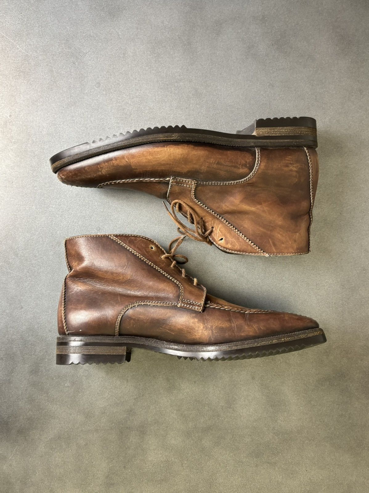 Brioni × Designer Brioni Boots 41 Brogues Chelsea Dress Leather Moc Paraboot Size US 8.5 / EU 41-42 - 1 Thumbnail