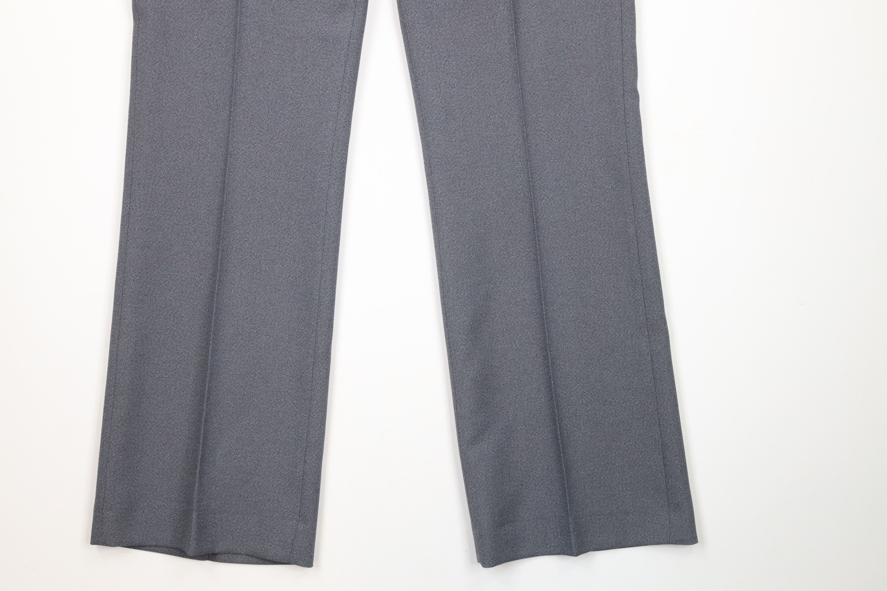 Vintage Vintage 70s Streetwear Bell Bottoms Pants Trousers Gray USA Size US 30 / EU 46 - 4 Thumbnail