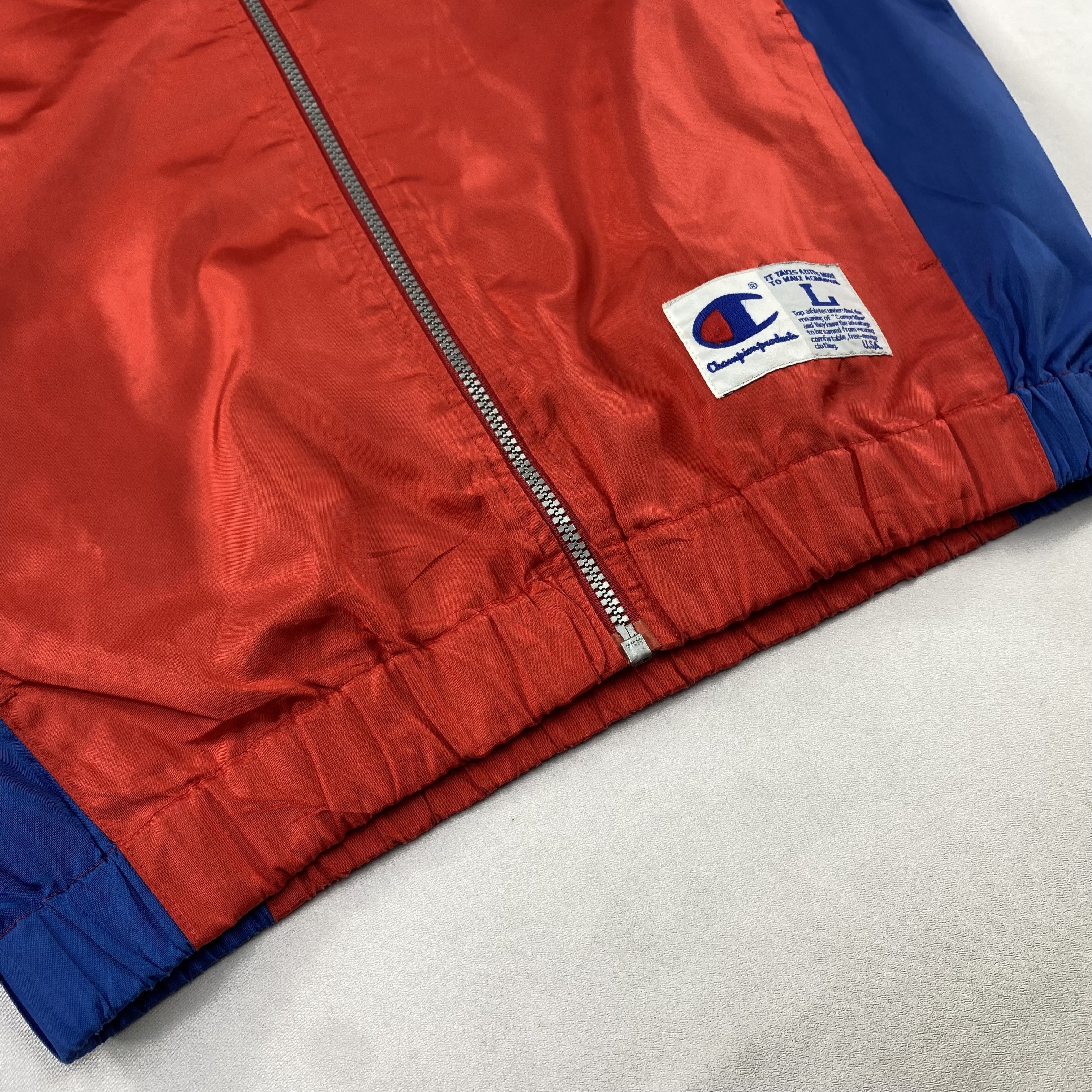 Champion Vintage Champion Spell Out Stars Zipper Jacket Size US L / EU 52-54 / 3 - 11 Thumbnail