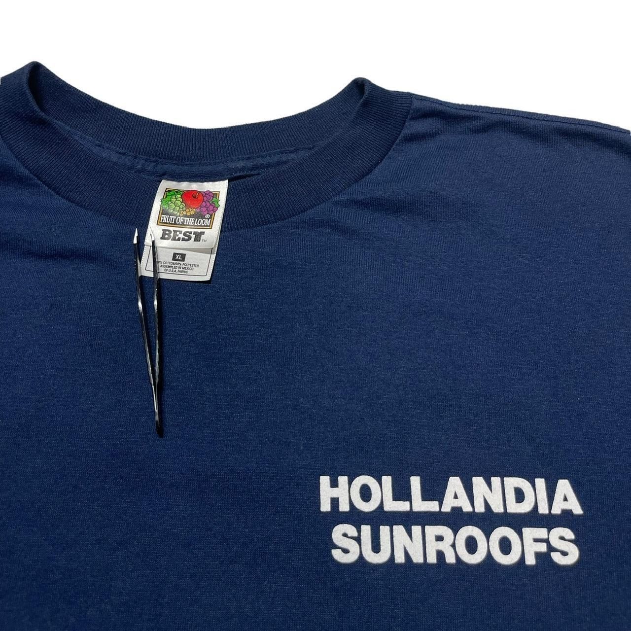 Fruit Of The Loom × Vintage Vintage Hollondia Sunroofs T-Shirt Size US XL / EU 56 / 4 - 4 Thumbnail