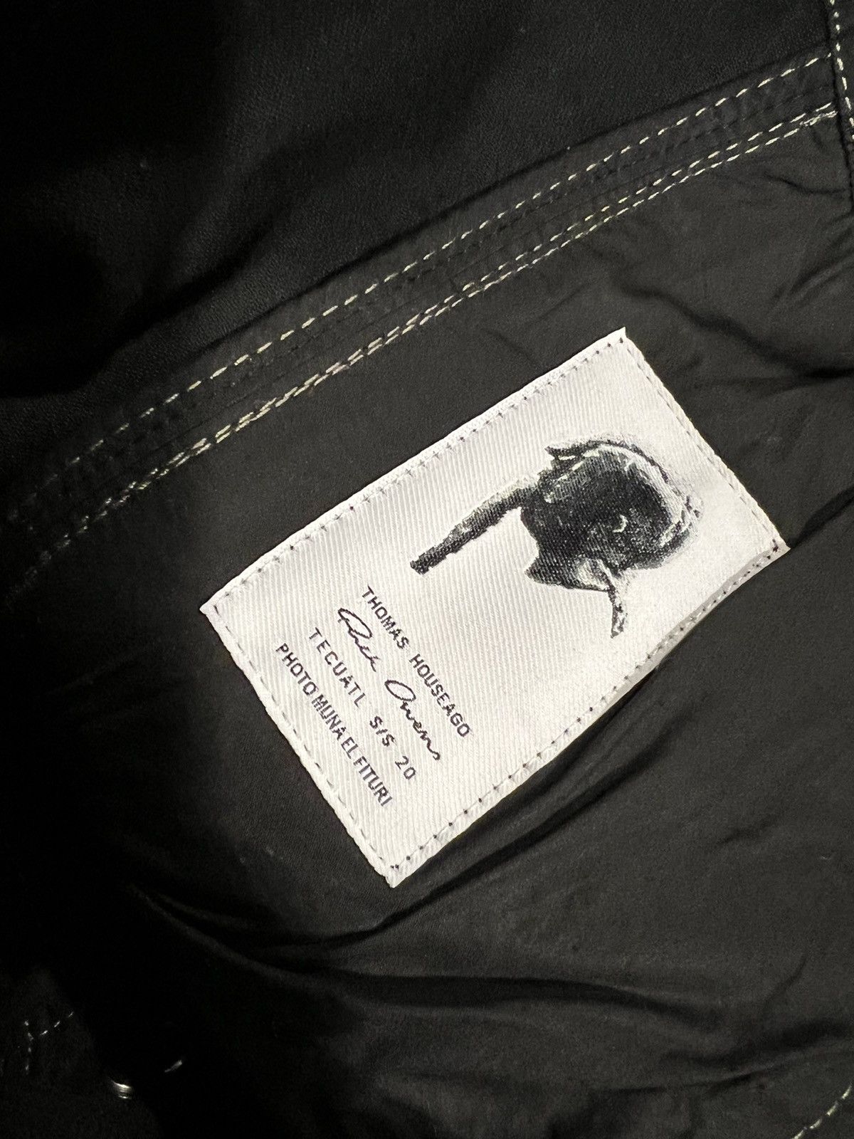 Rick Owens Rick Owens Thomas mega laced waxed jogger pants. 54/36 Size US 36 / EU 52 - 3 Thumbnail