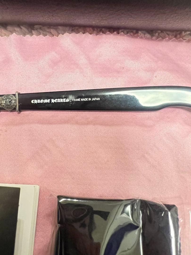 Chrome Hearts CHROME HEARTS SPLAT-A Eyeglasses Black Size ONE SIZE - 4 Thumbnail