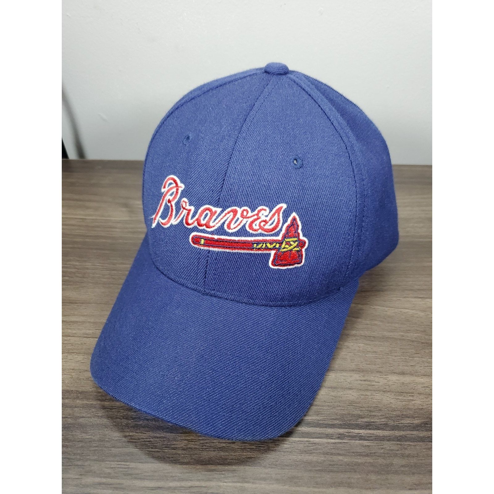 Starter × Vintage Atlanta Braves Starter Cap Hat Strap Back Baseball Cap Size ONE SIZE - 3 Thumbnail