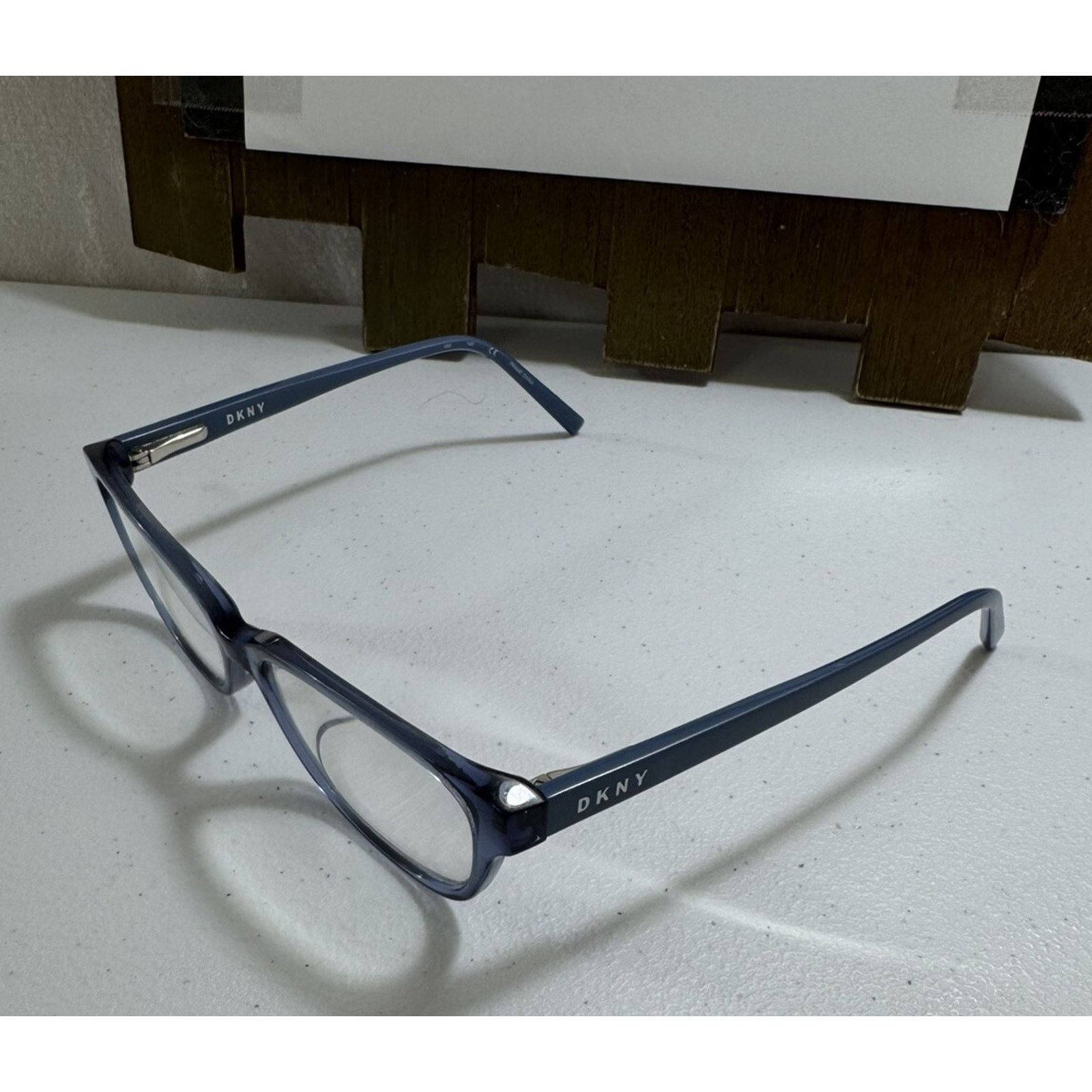 DKNY DKNY Eyeglasses Frames Only, DK5011 400, 54-15-140, Blue Size ONE SIZE - 1 Thumbnail
