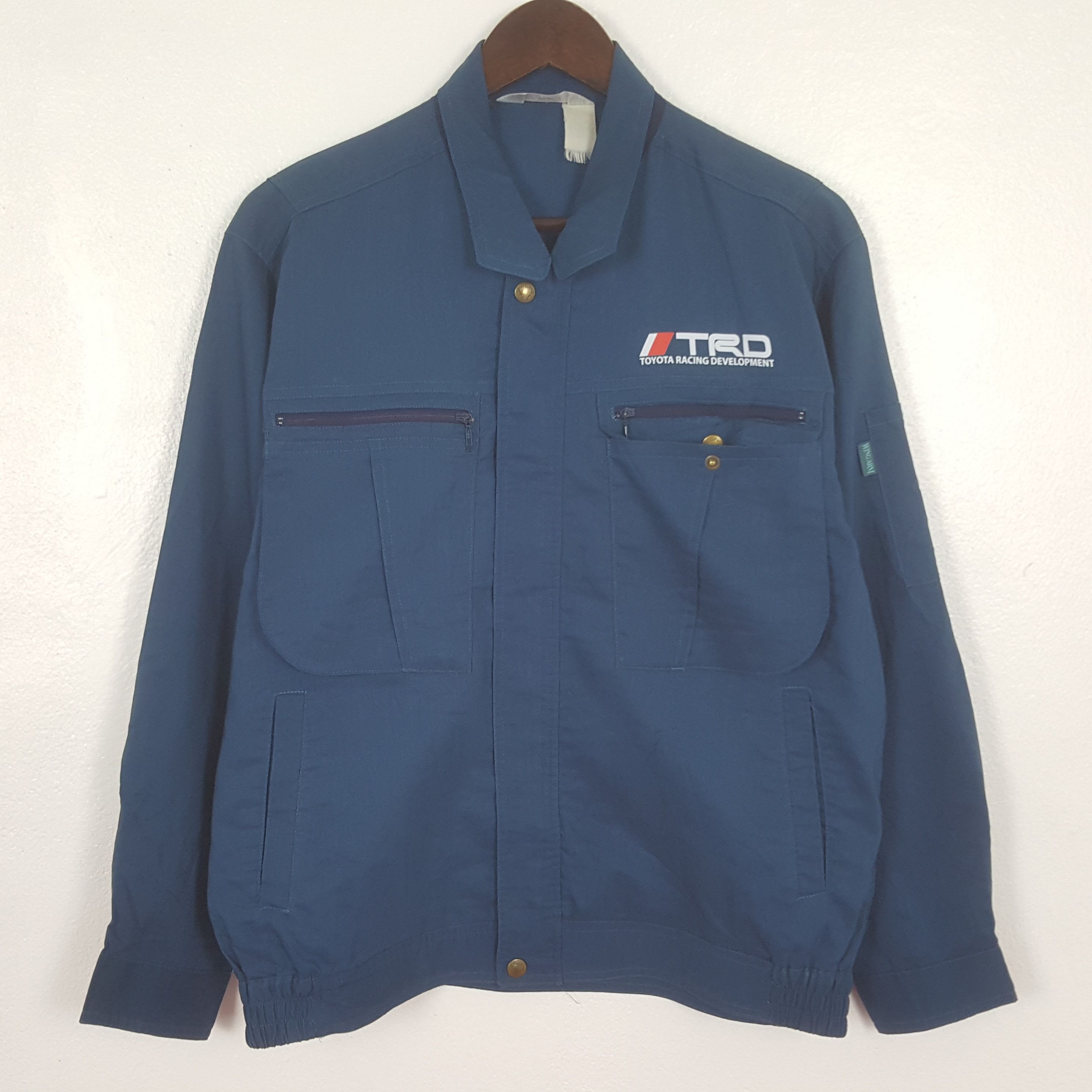 Japanese Brand Vintage Toyota Racing TRD Custom Worker Japan Jacket Size US M / EU 48-50 / 2 - 3 Thumbnail