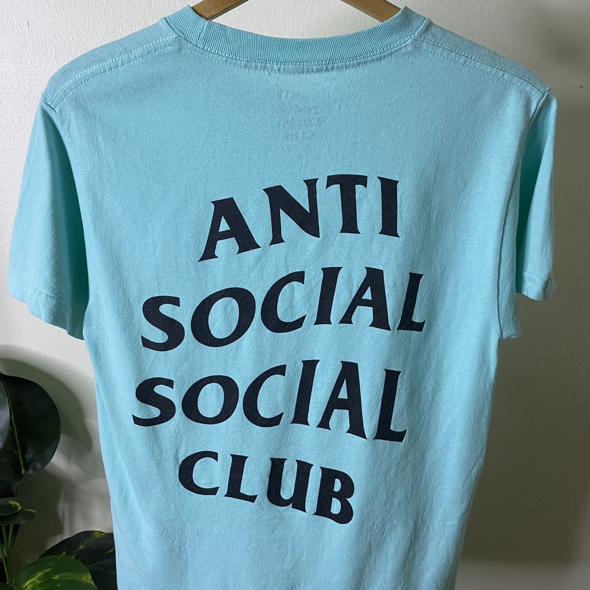 Anti Social Social Club Anti Social Social Club Turqoise Tee Size US S / EU 44-46 / 1 - 2 Thumbnail