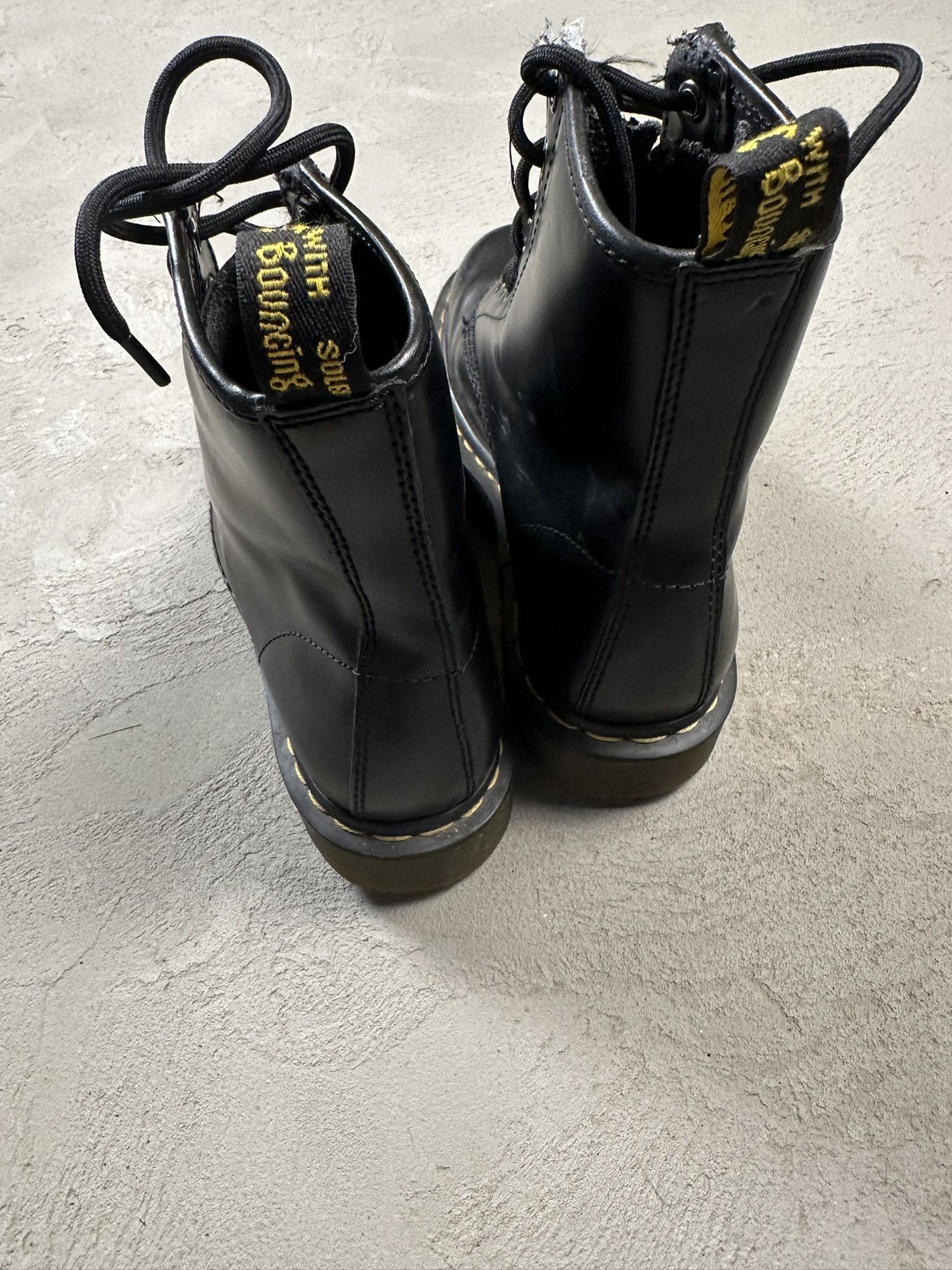 Dr. Martens Vintage Dr. Martens 1460 Chunky Leather Boots Punk Size US 6 / IT 36 - 6 Thumbnail