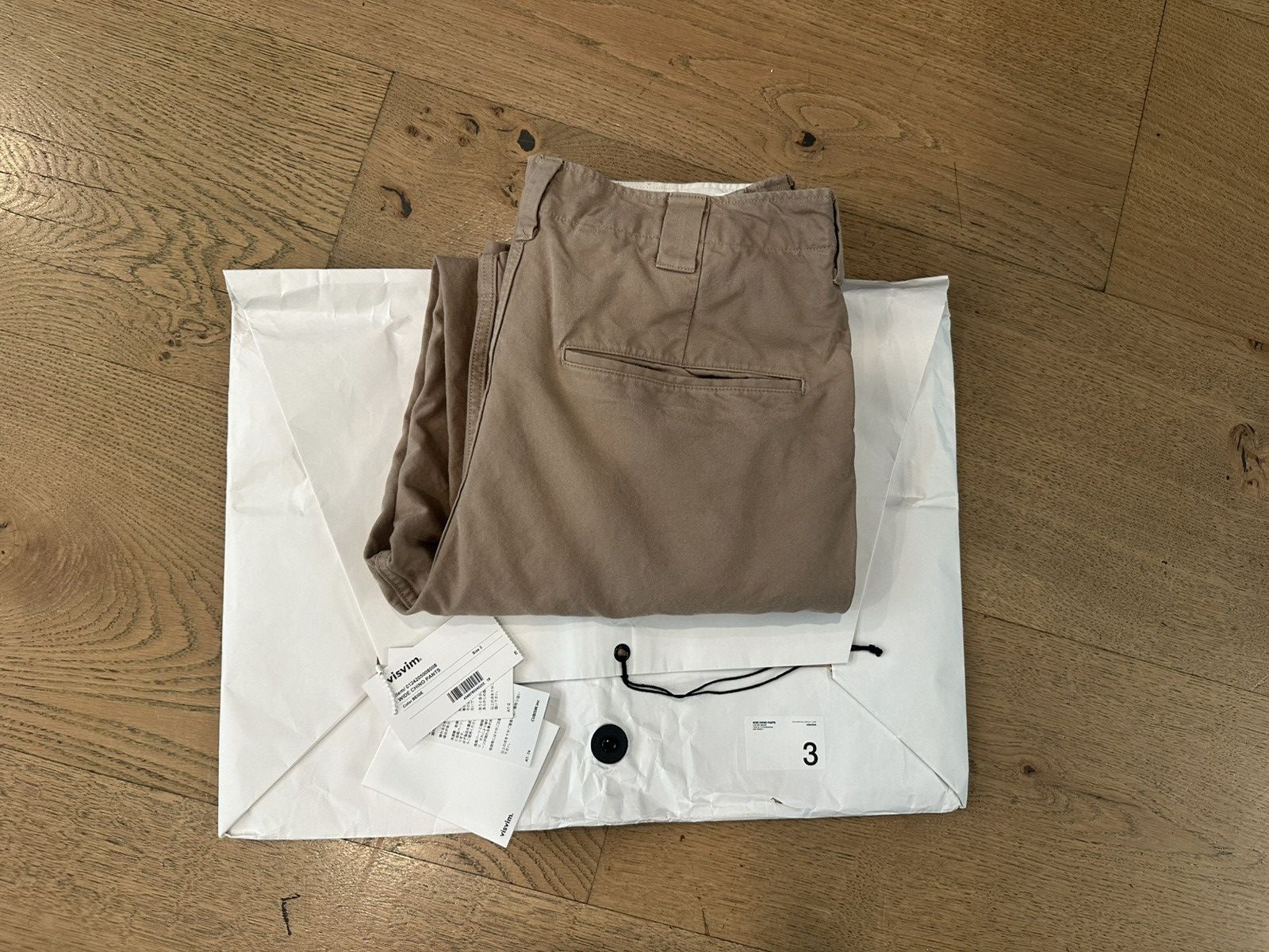 Visvim Visvim Wide Chino Pants Beige 3 Size US 34 / EU 50 - 2 Thumbnail