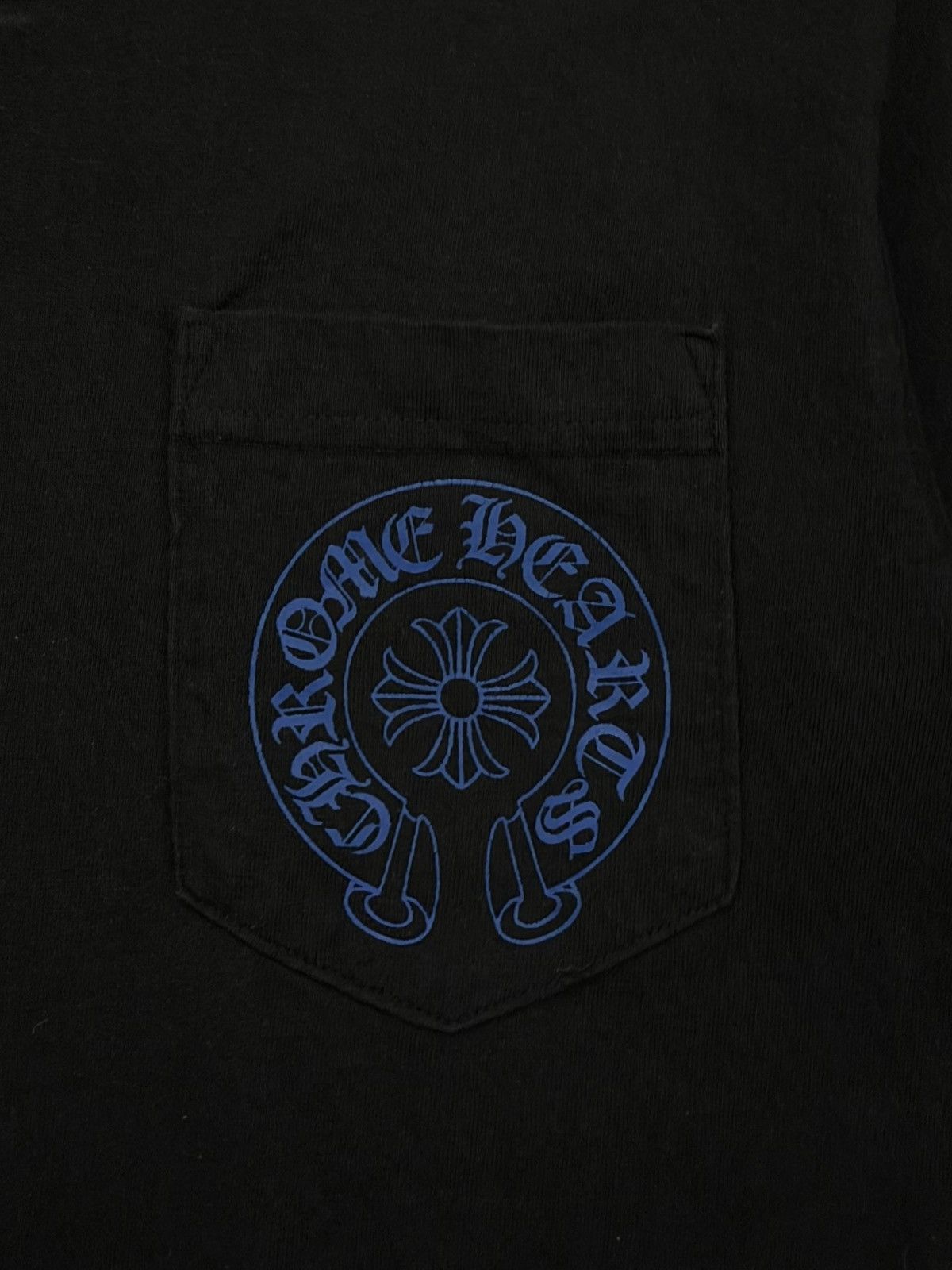 Chrome Hearts Chrome Hearts Vintage Blue Floral Plus Cross Tee