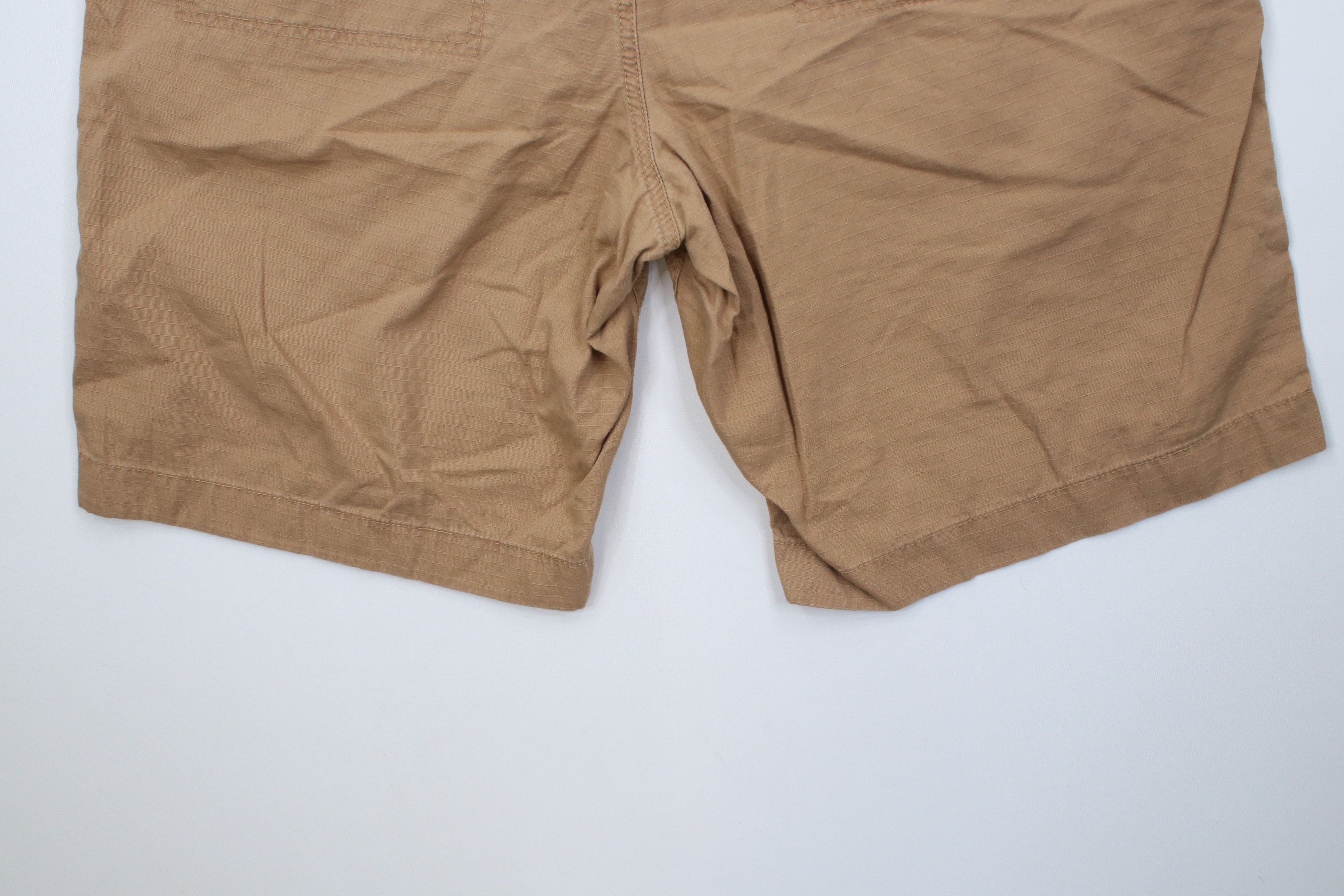 J.Crew Vintage Y2K J Crew Knee Ripstop Utility Shorts Beige Cotton Size US 34 / EU 50 - 10 Thumbnail