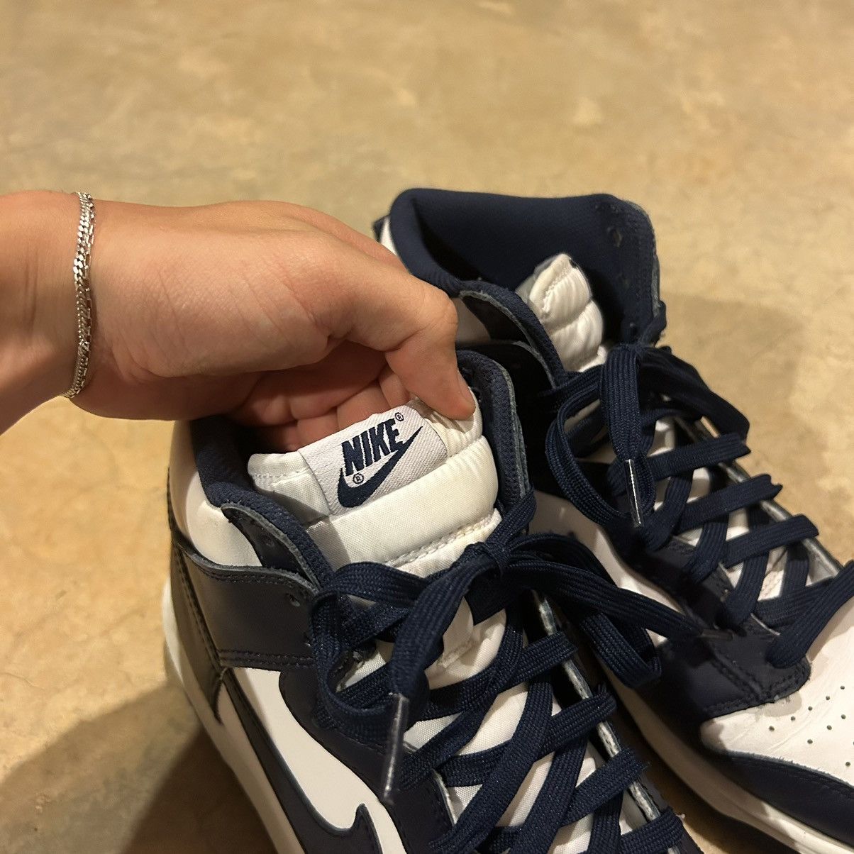 Nike Nike Dunk High Villanova Championship Navy 2021 US 11 Size US 11 / EU 44 - 8 Thumbnail