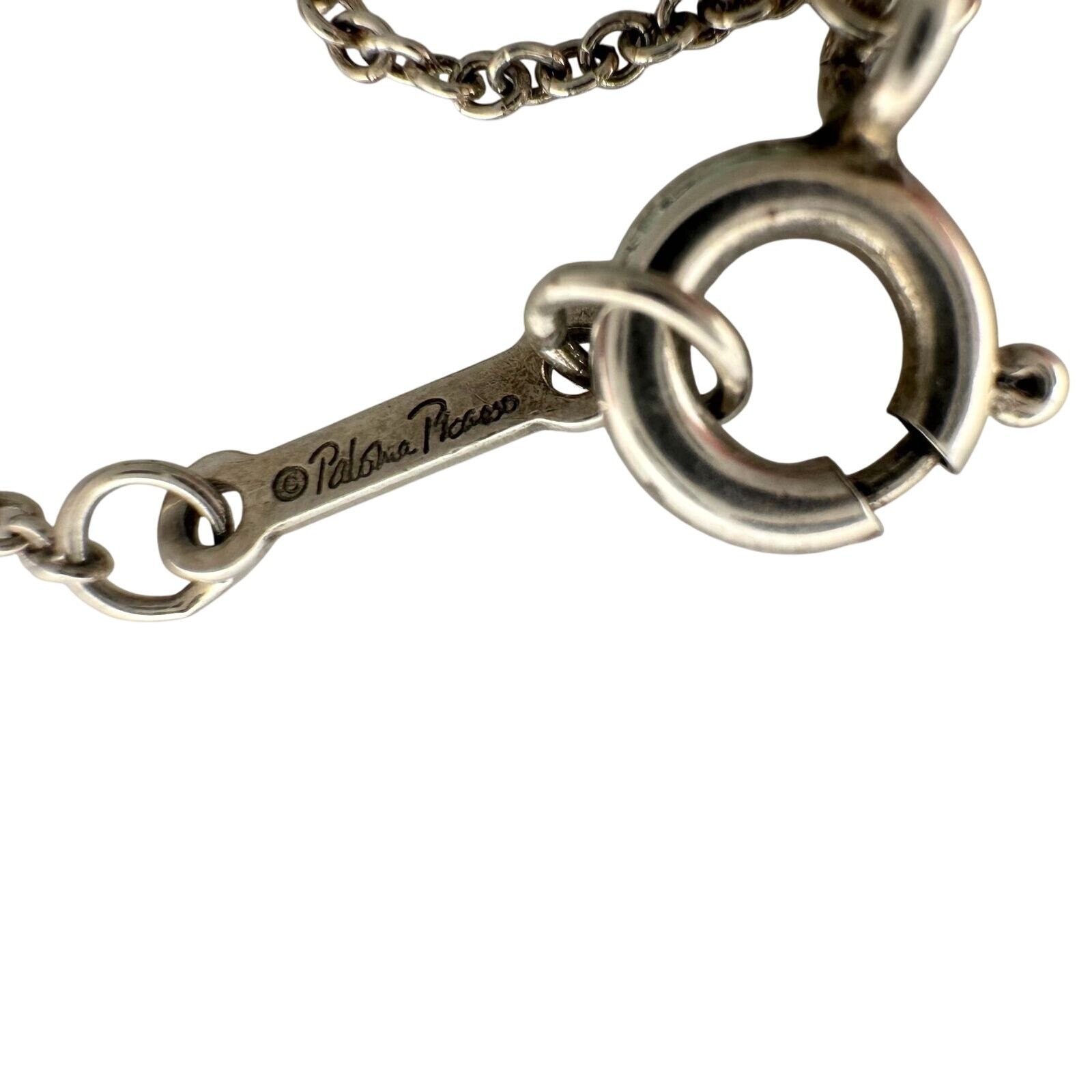 Tiffany & Co. Tiffany & Co Paloma Picasso Small Loving Heart Necklace 18" Size ONE SIZE - 5 Thumbnail
