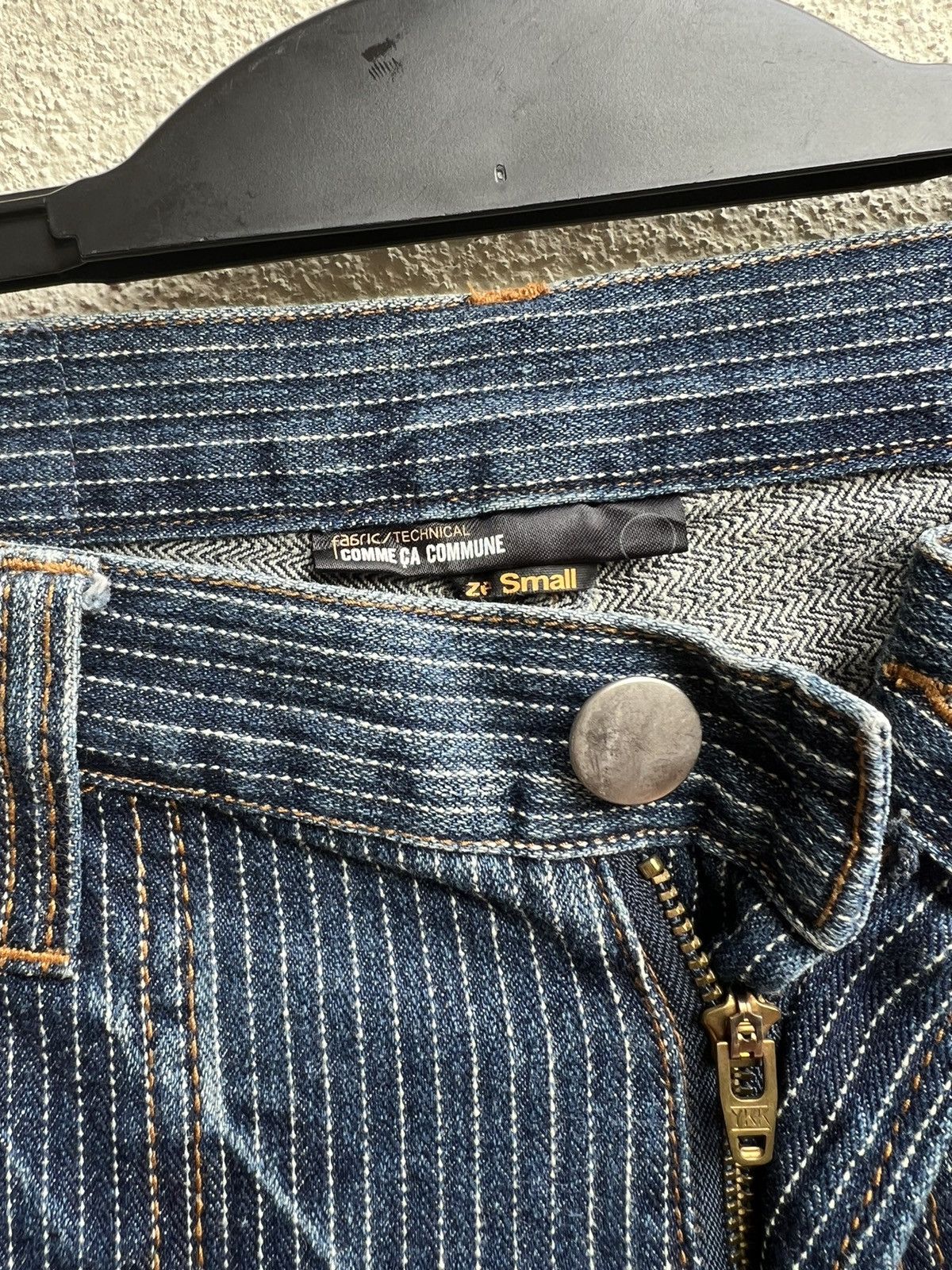 Comme Ca Ism COMME CA COMMUNE X Goldwin Fade Denim Bush Pant Jeans Size US 29 - 7 Thumbnail