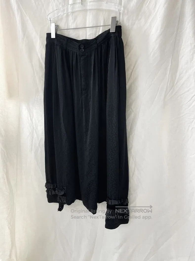 Comme des Garcons Comme Des Garcons size S Dark pattern low-rise gathered la Size 23" - 3 Thumbnail