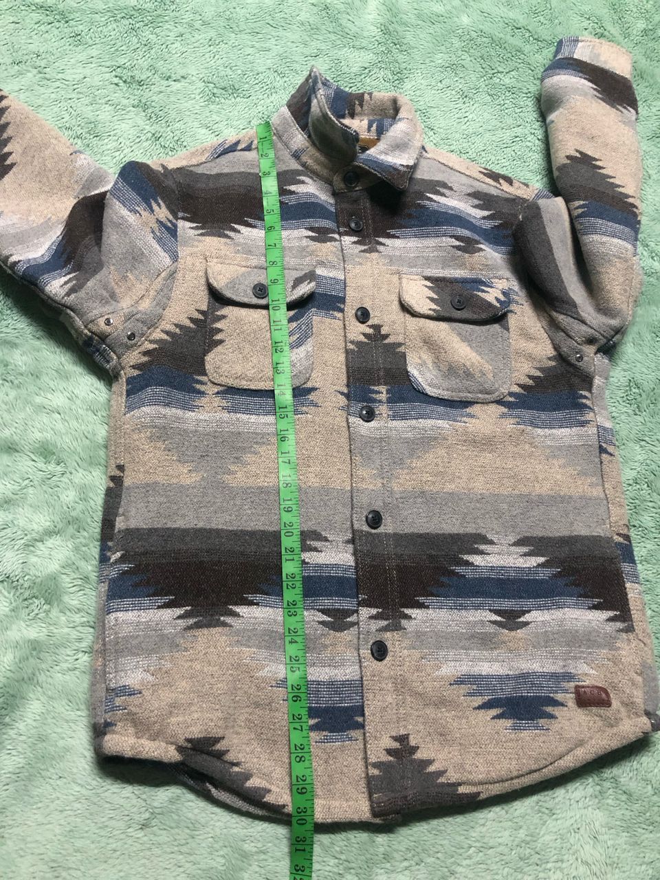 J.A.C.H.S. Mfg. Co. × Native JACHS NAVAJO SHIRT JACKET WOOL NATIVE DESIGN Size US M / EU 48-50 / 2 - 16 Thumbnail