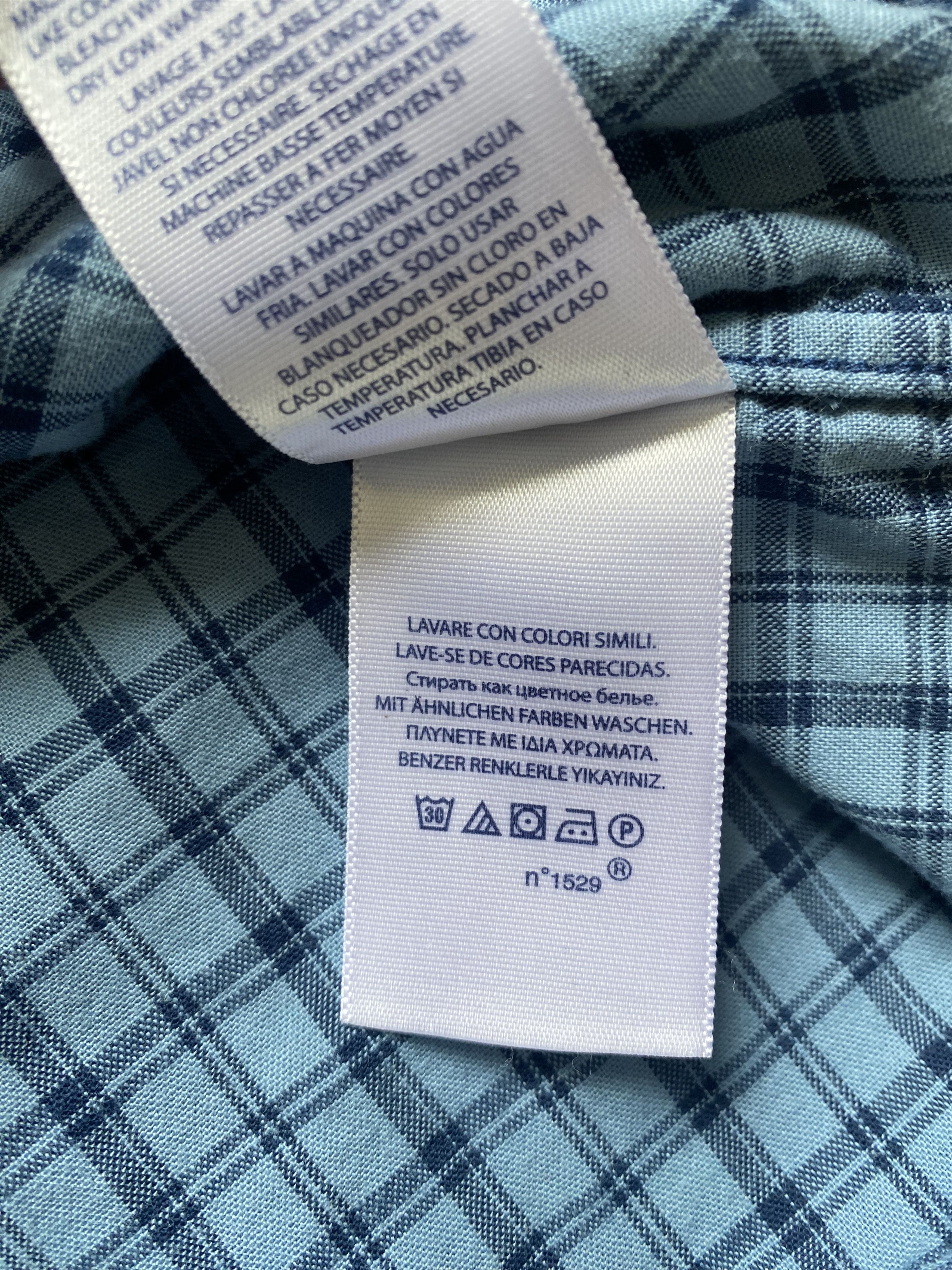 Polo Ralph Lauren Ralph Lauren Shirt – Blue & Light Blue Checkered, Size ~s Size US S / EU 44-46 / 1 - 4 Thumbnail